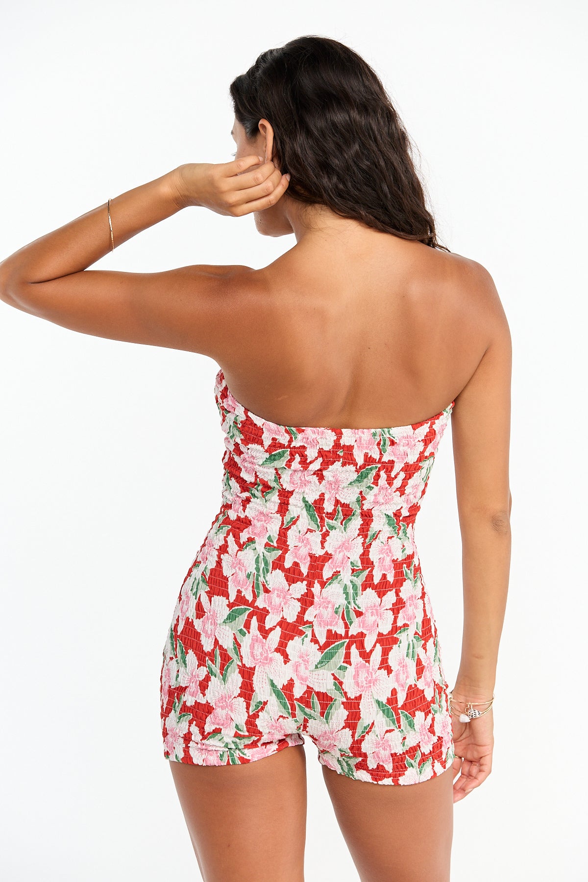 Serena Romper - Vintage Orchid