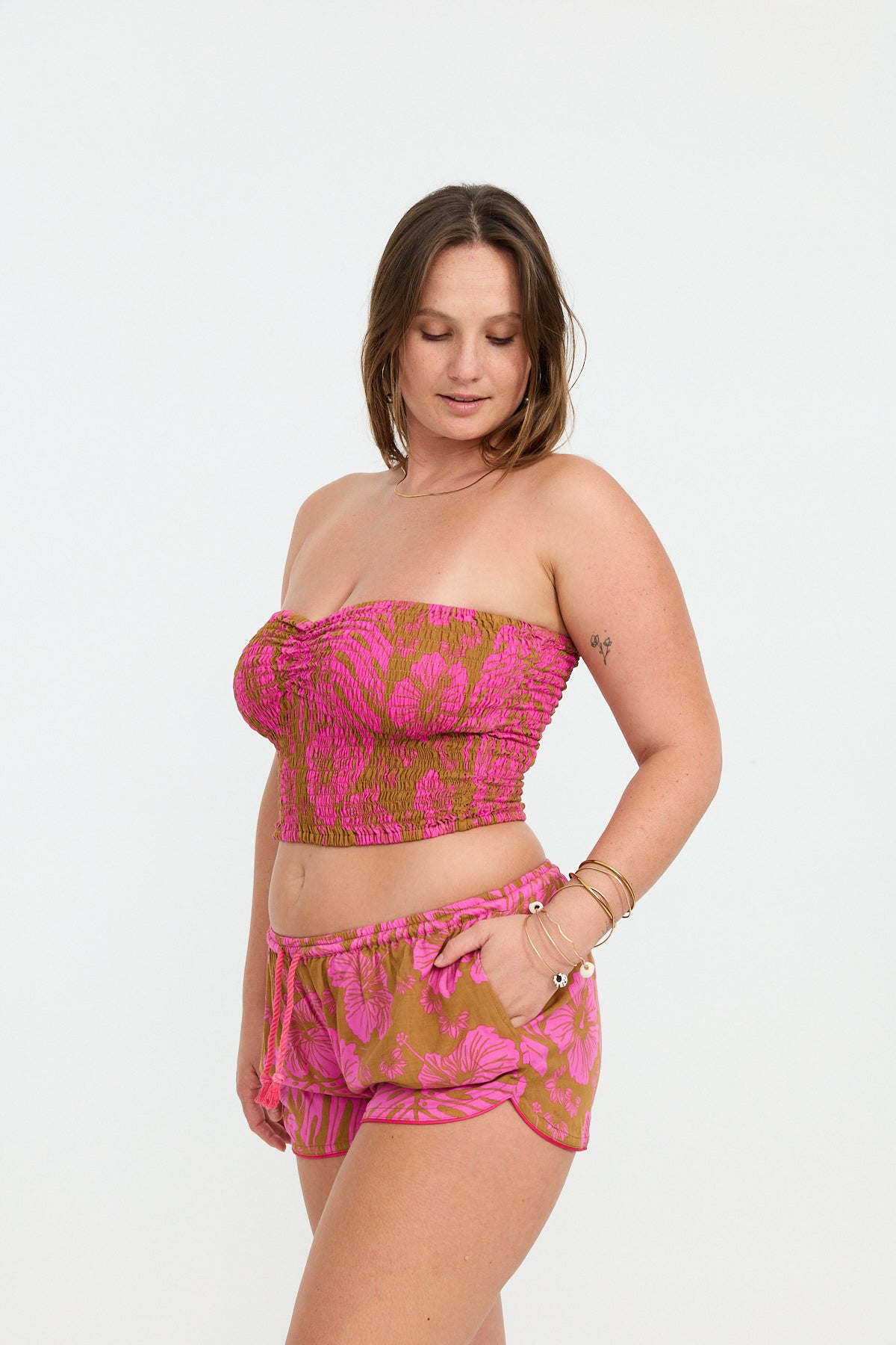 Namika Tube Top - Garden