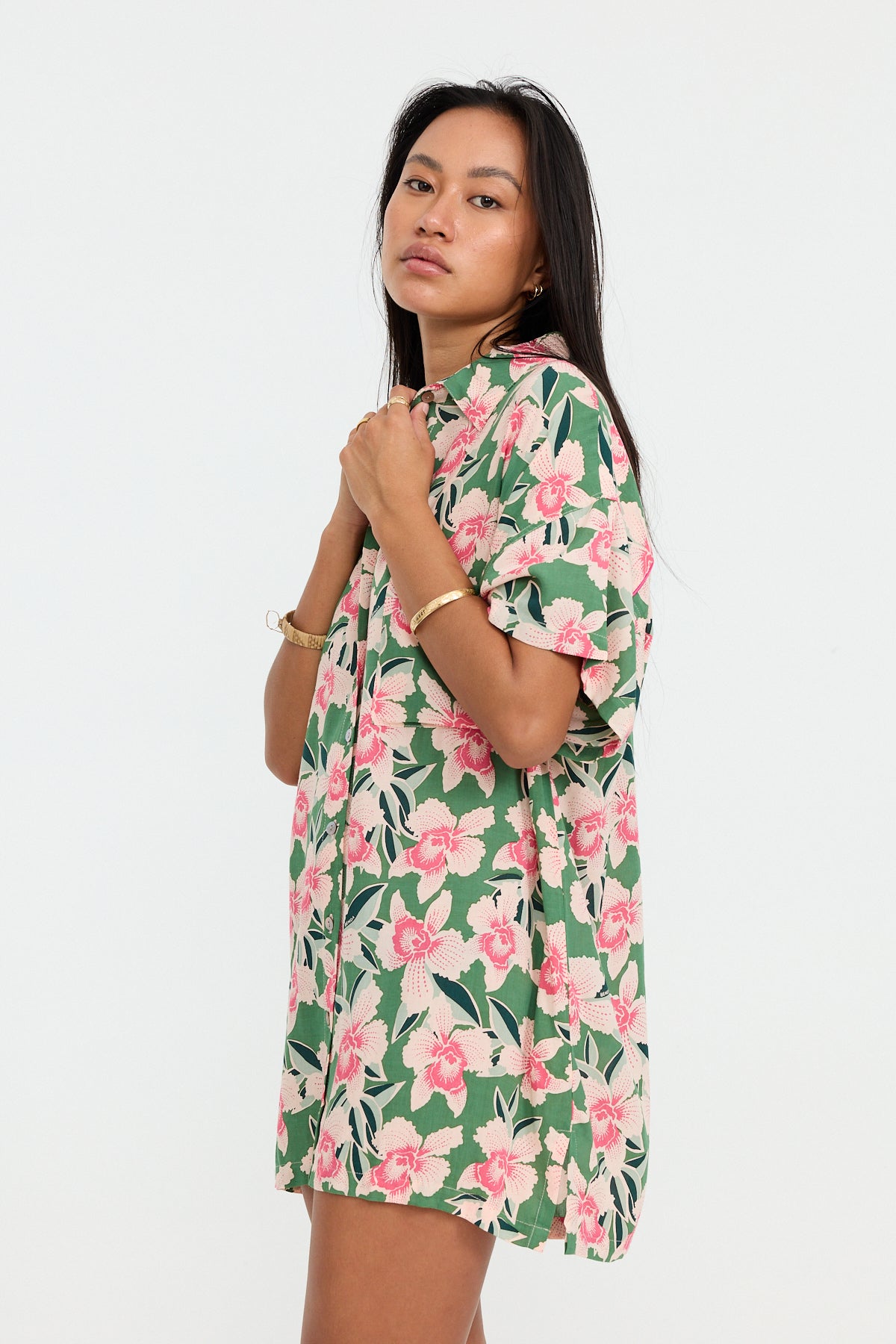 Aloha Shirt Dress - Waikiki