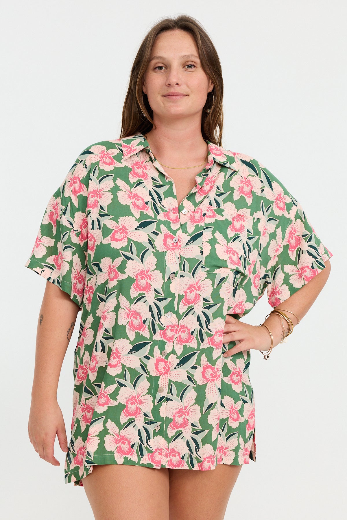 Aloha Shirt Dress - Waikiki