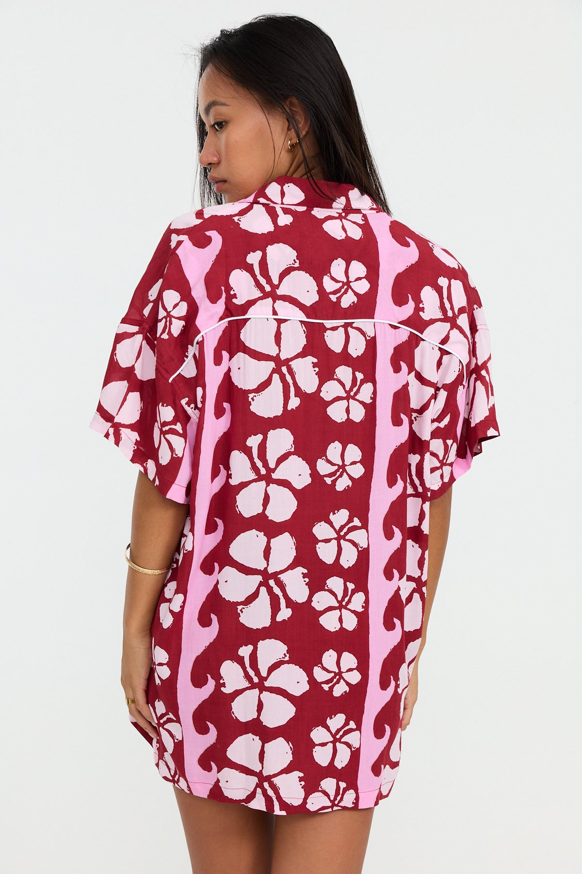 Aloha Shirt Dress - Papeete