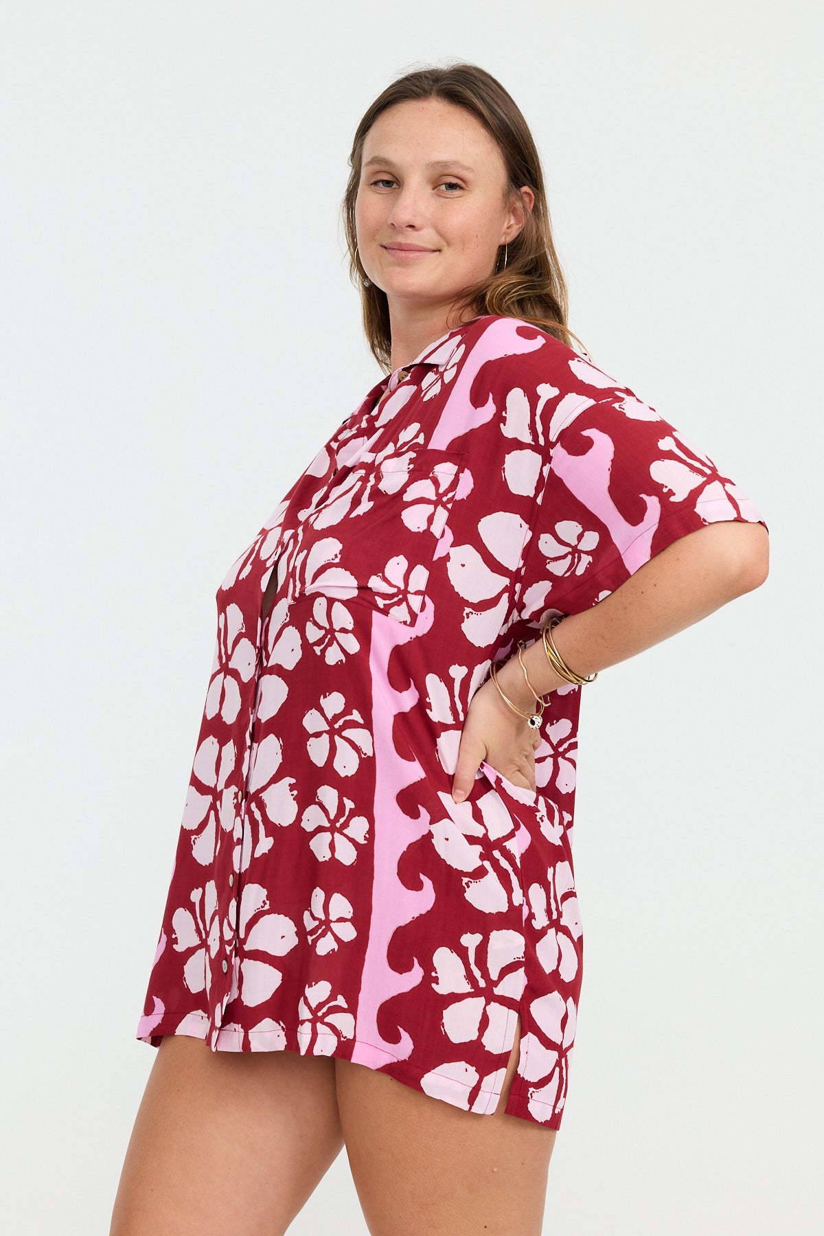 Aloha Shirt Dress - Papeete
