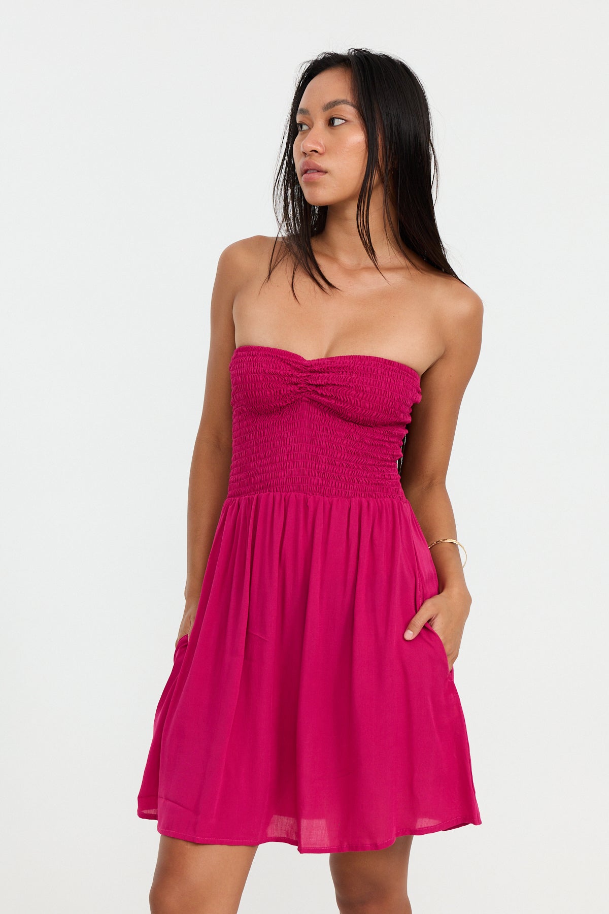 Caitie Mini Dress - Ginger