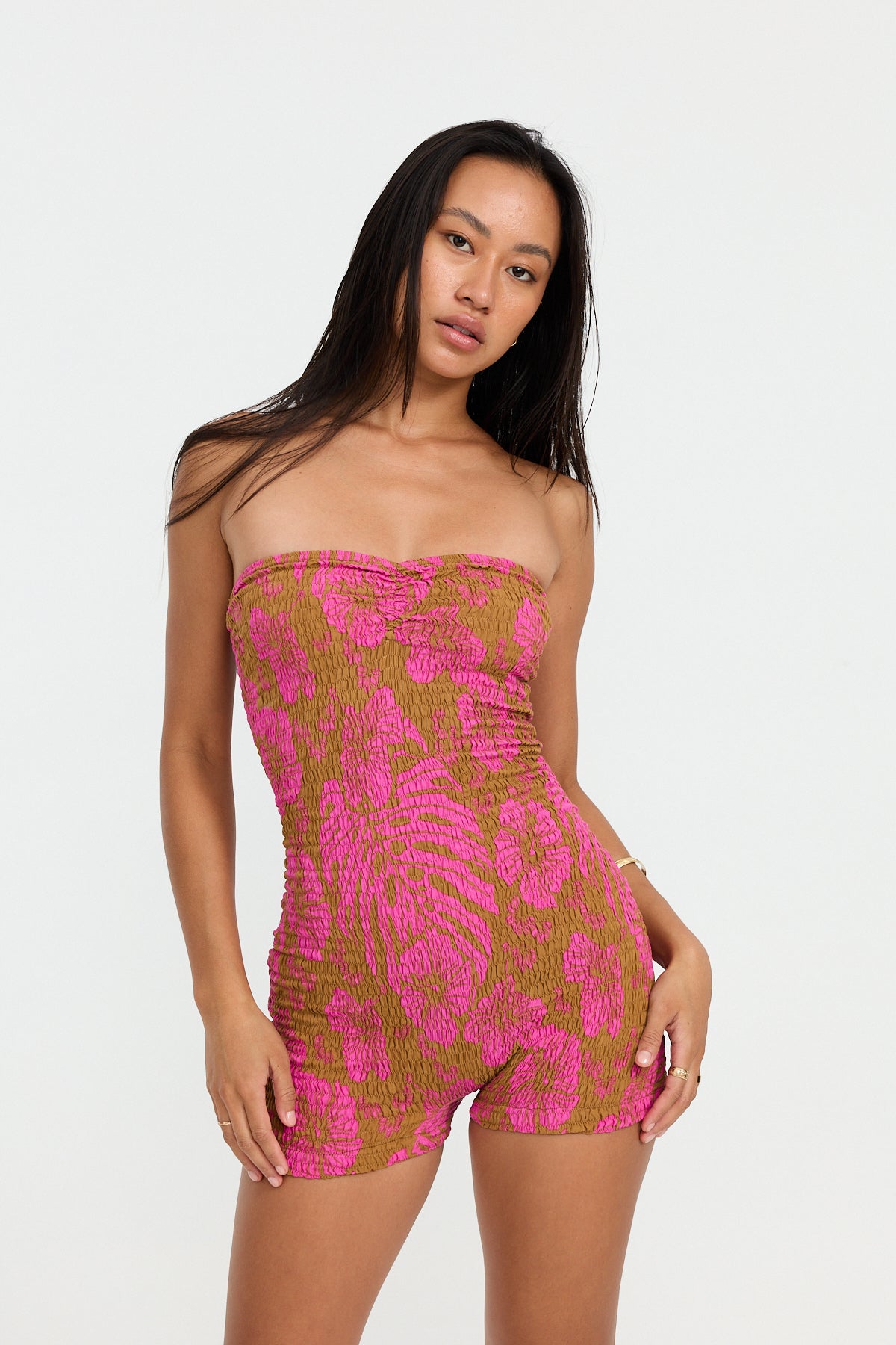 Serena Romper - Garden