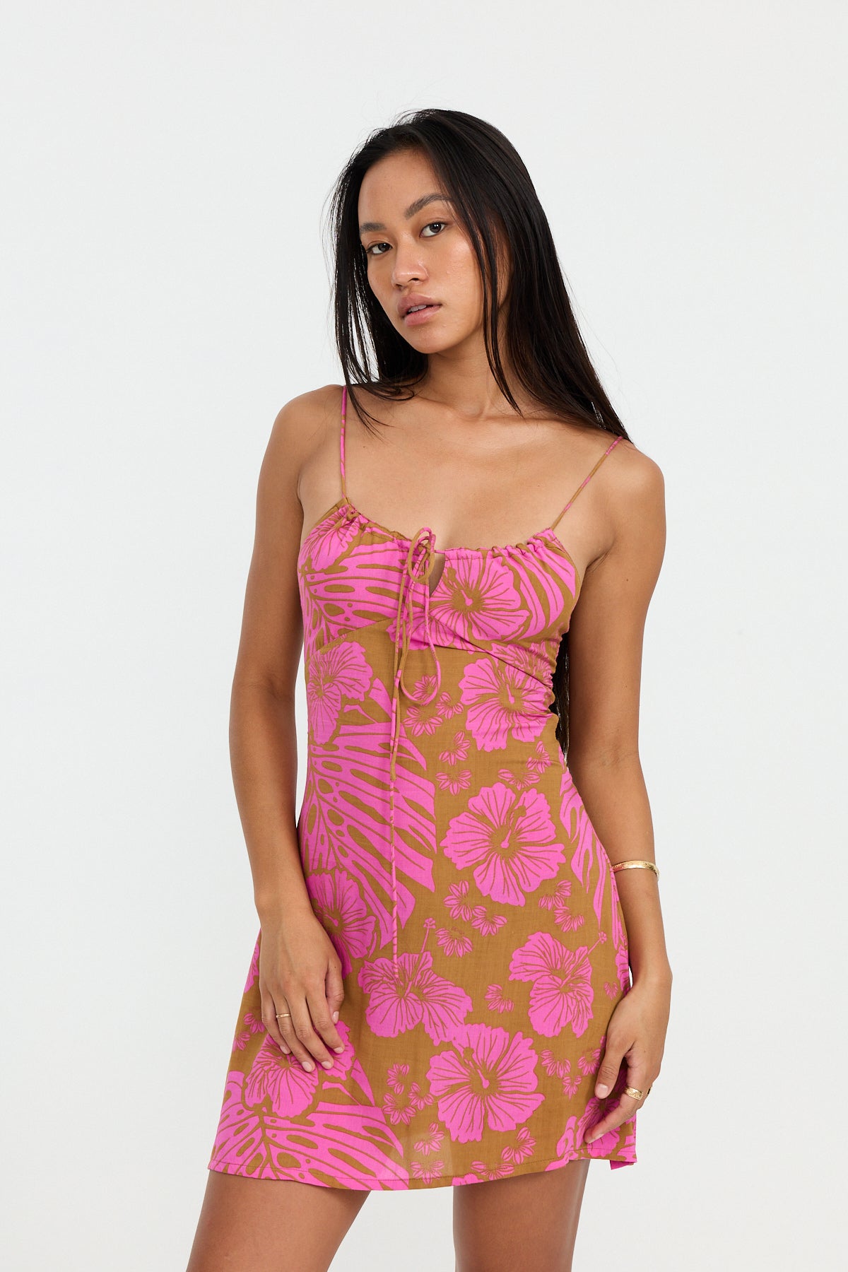 Jaden Mini Dress - Garden