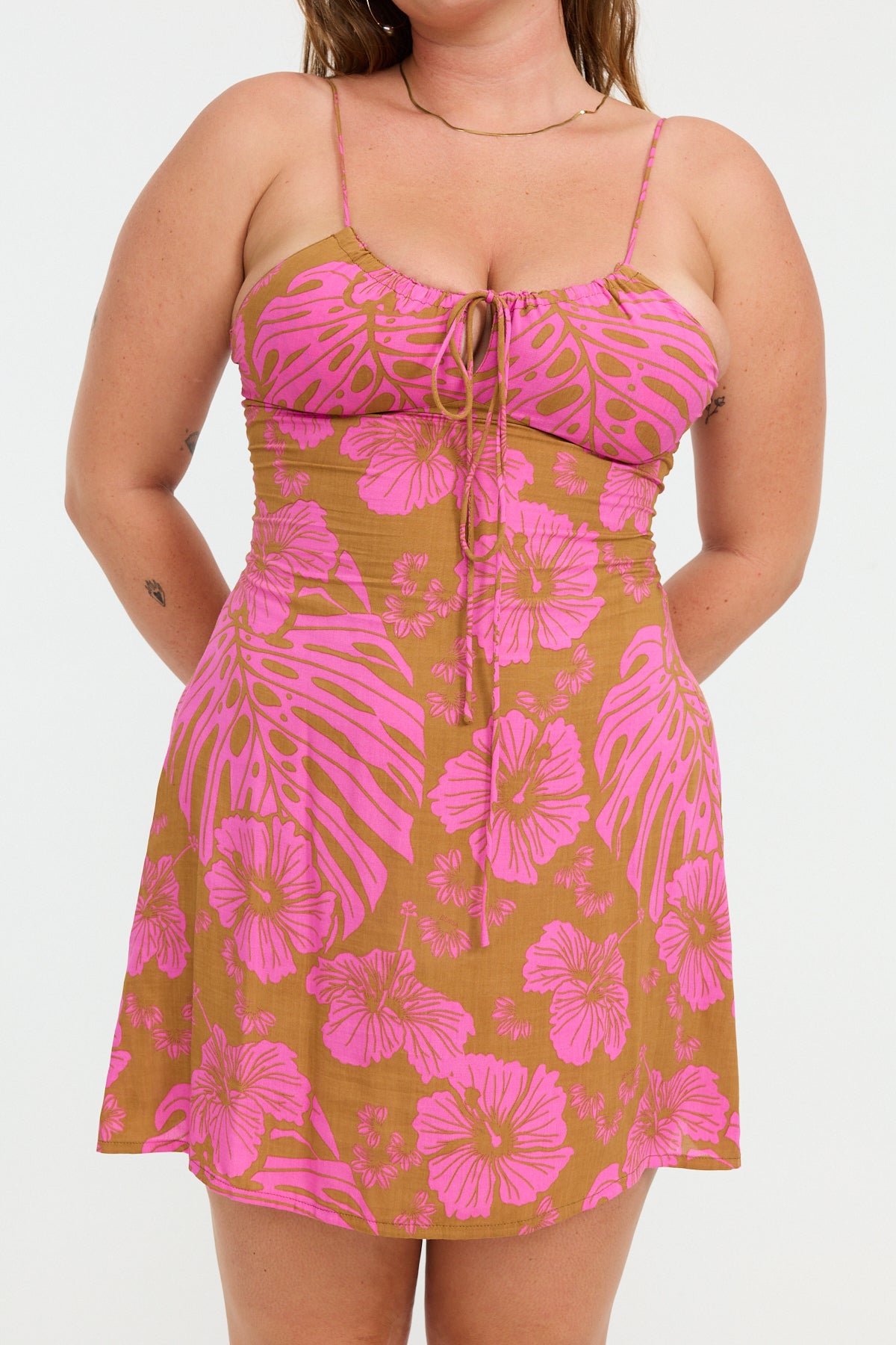 Jaden Mini Dress - Garden