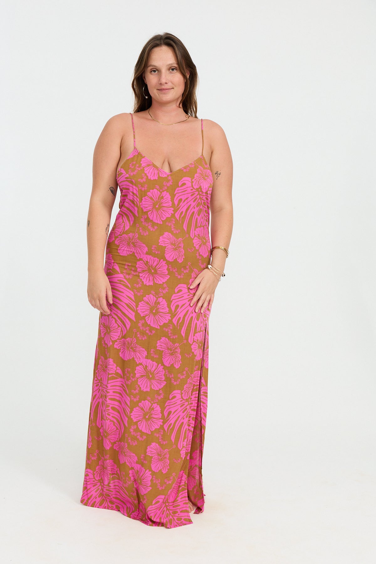 Kahea Maxi Dress - Garden
