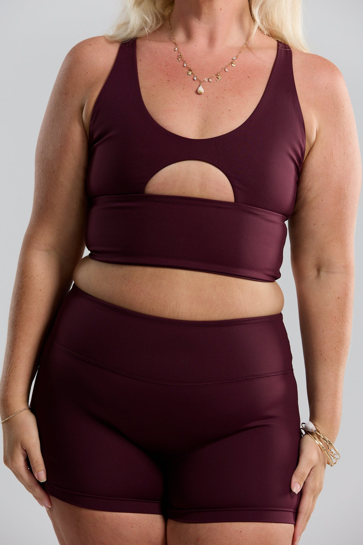 2.5" Booty Short - Plum