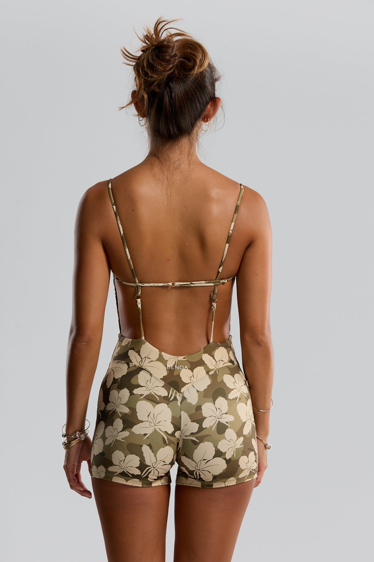 Iwa Active Romper - Camo Ginger