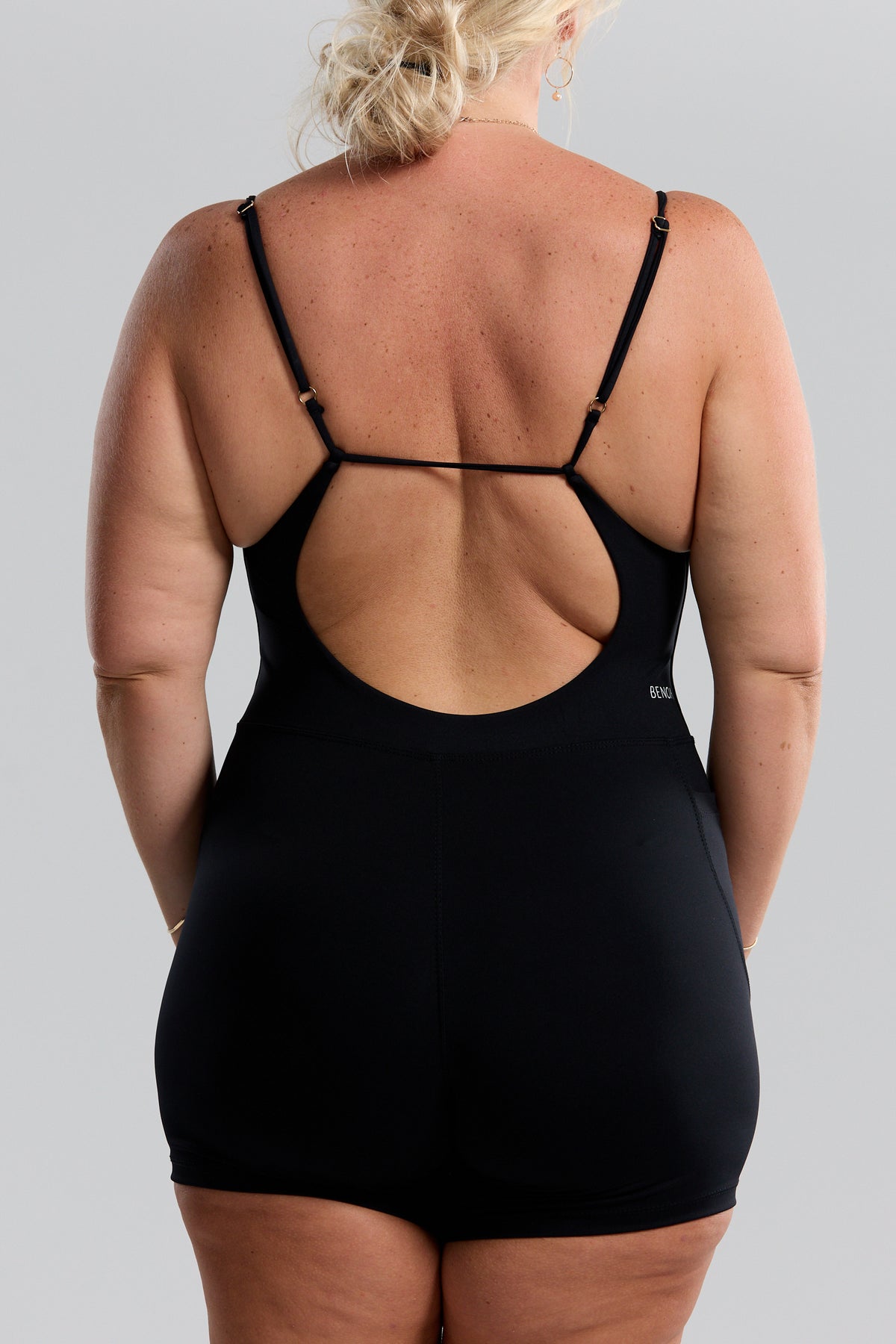 Brynn Active Romper - Black