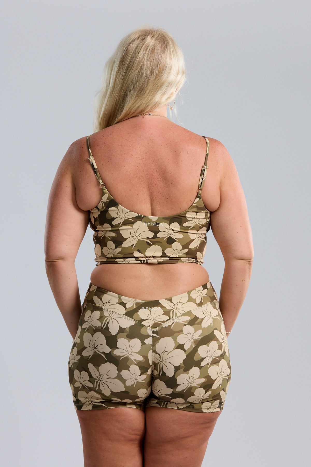 Everywhere Active Tank - Camo Ginger