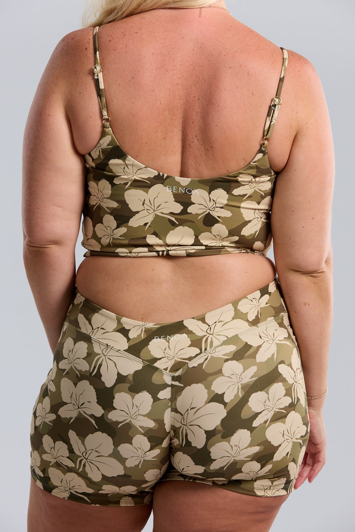 Everywhere Active Tank - Camo Ginger