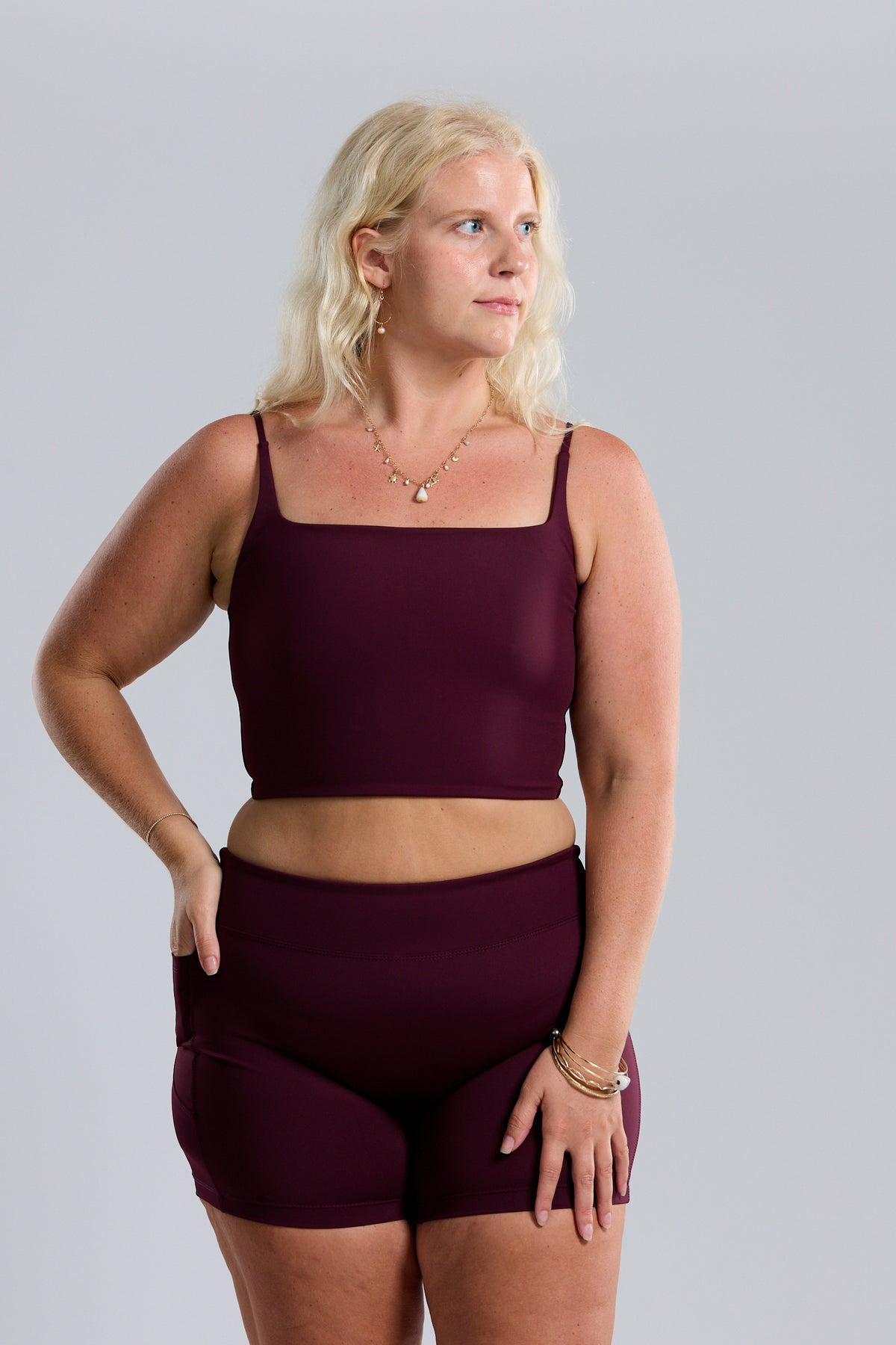 Everywhere Active Tank - Plum