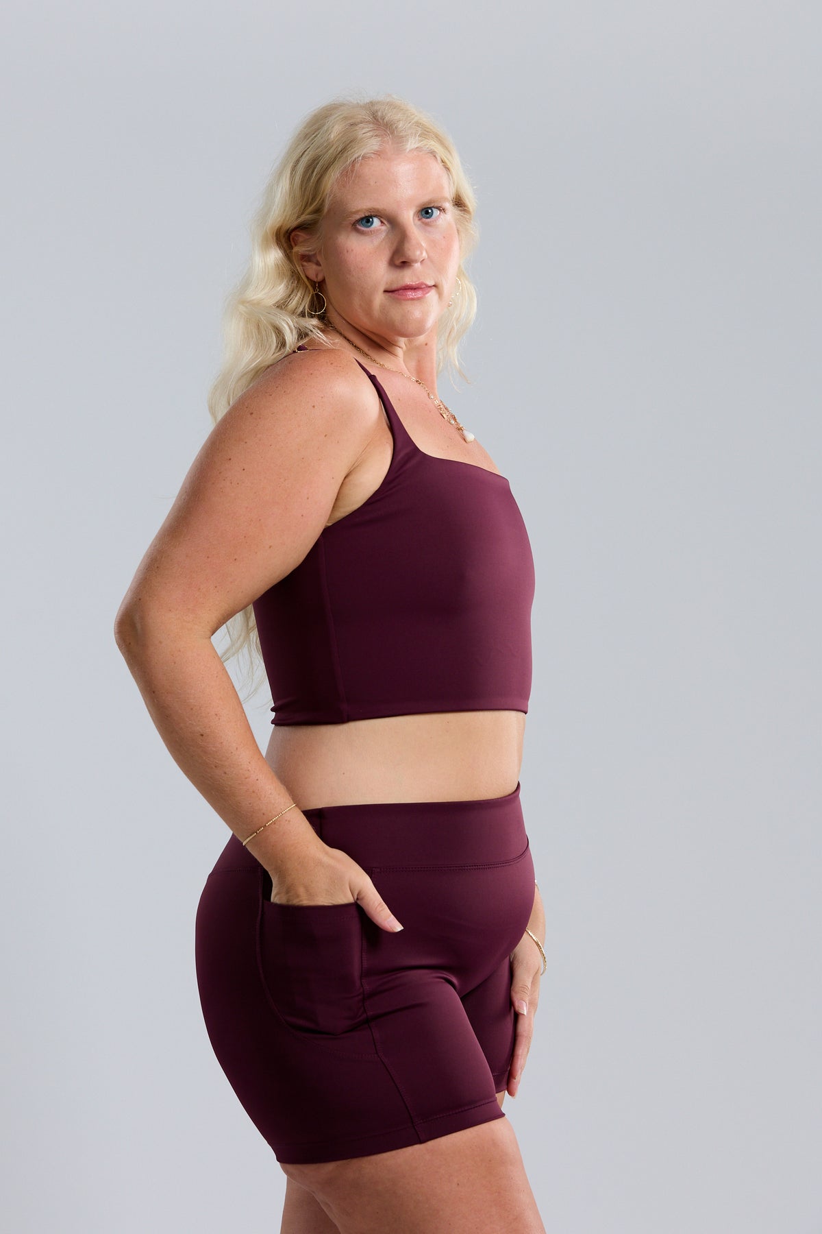 Everywhere Active Tank - Plum