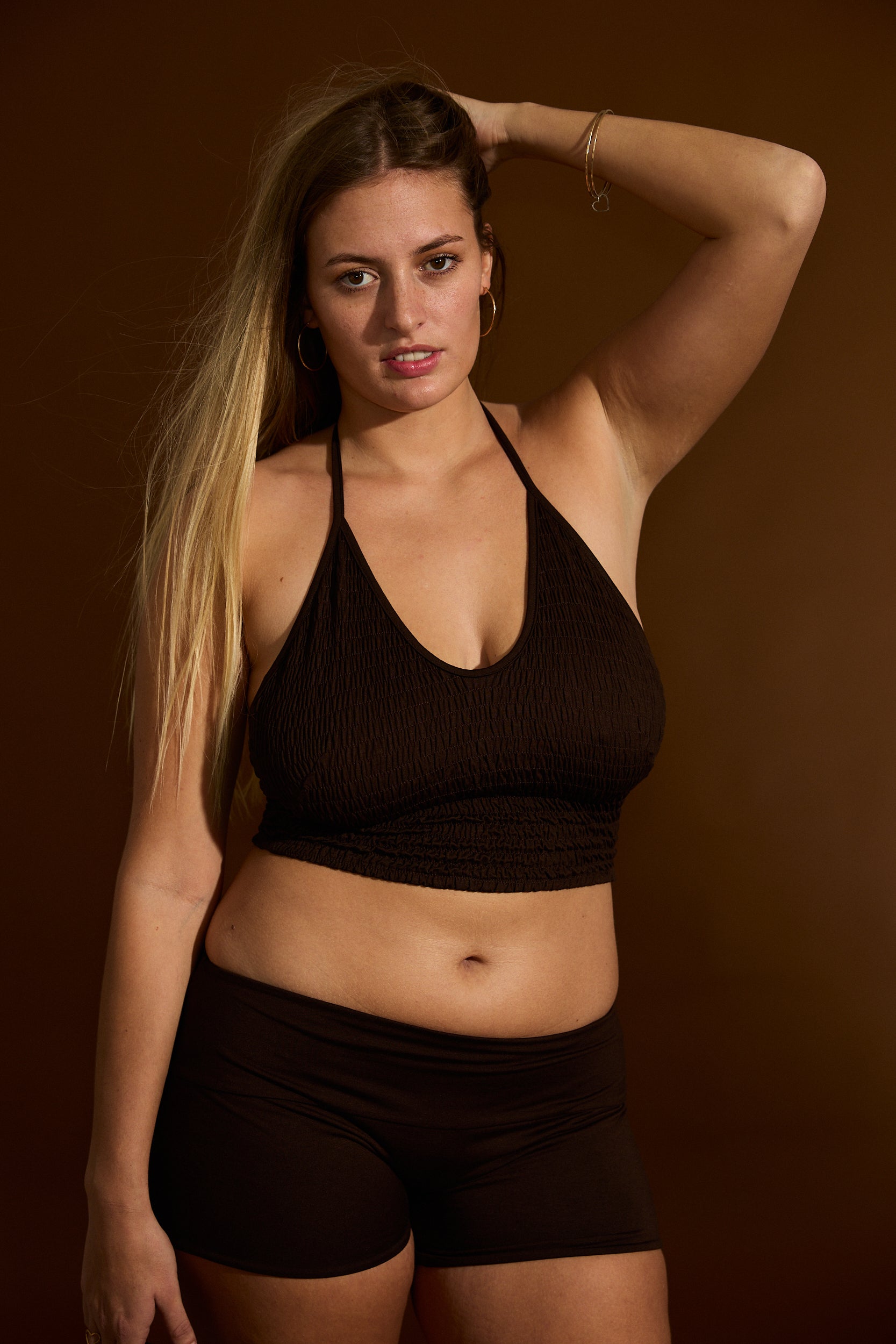 Cloe short - Shaved Chocolate