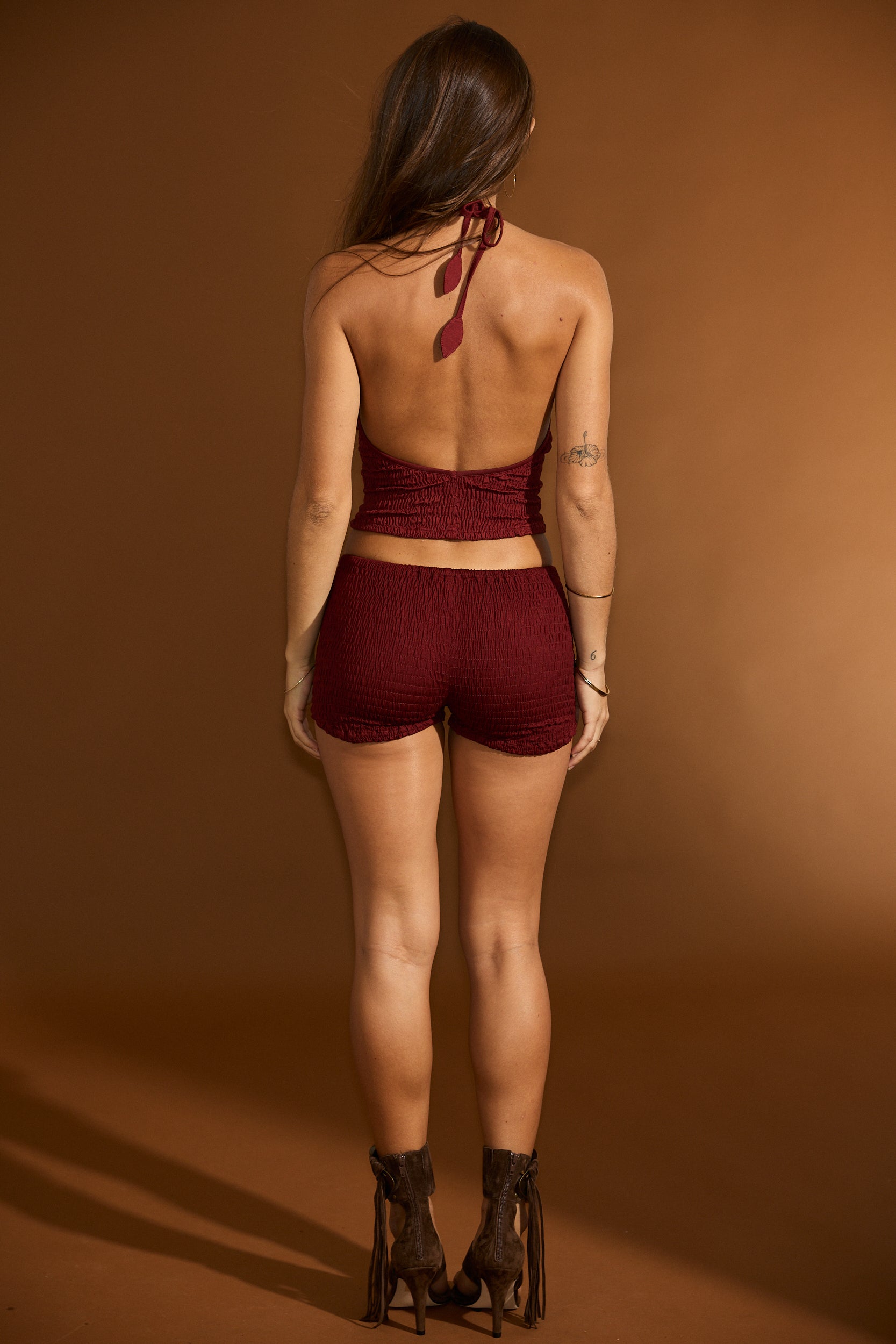 Fabi shorts - Merlot