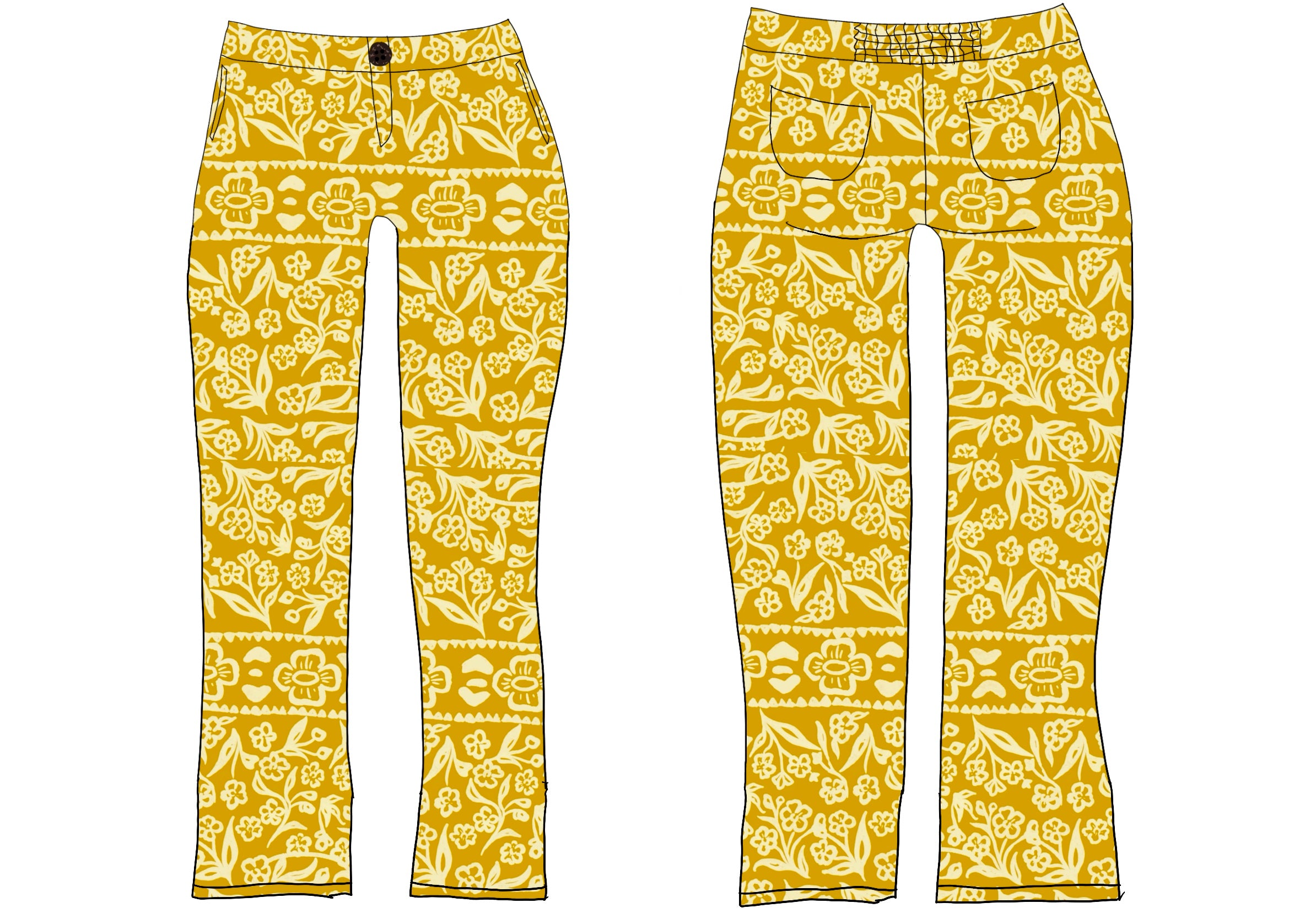 Coco Pants - Goldie
