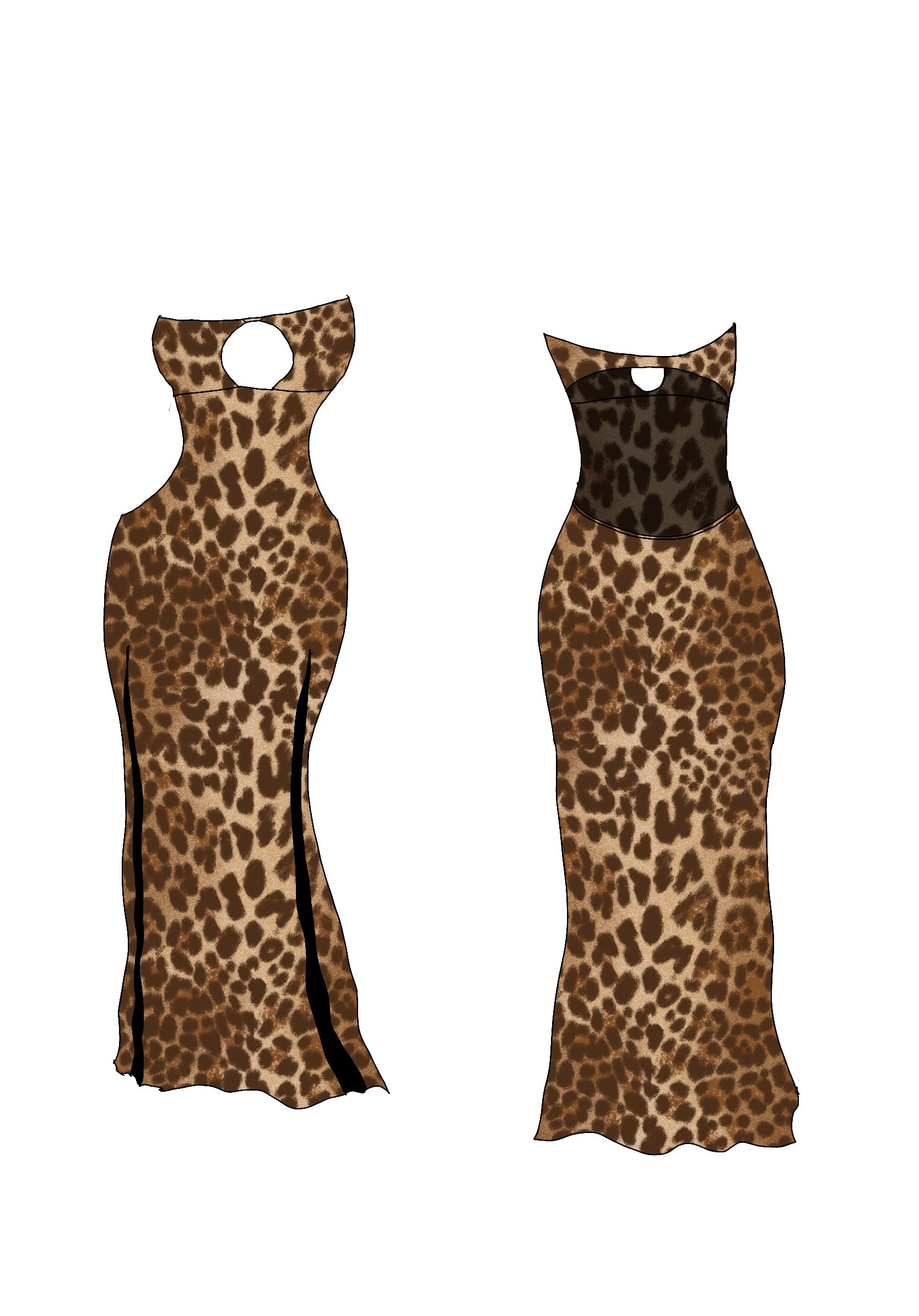 Yasmin dress - Sahara