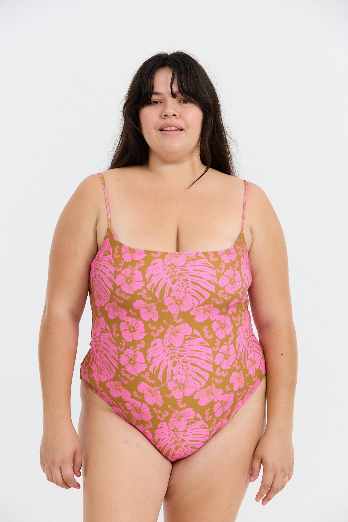 Makenna Curve One Piece - Garden