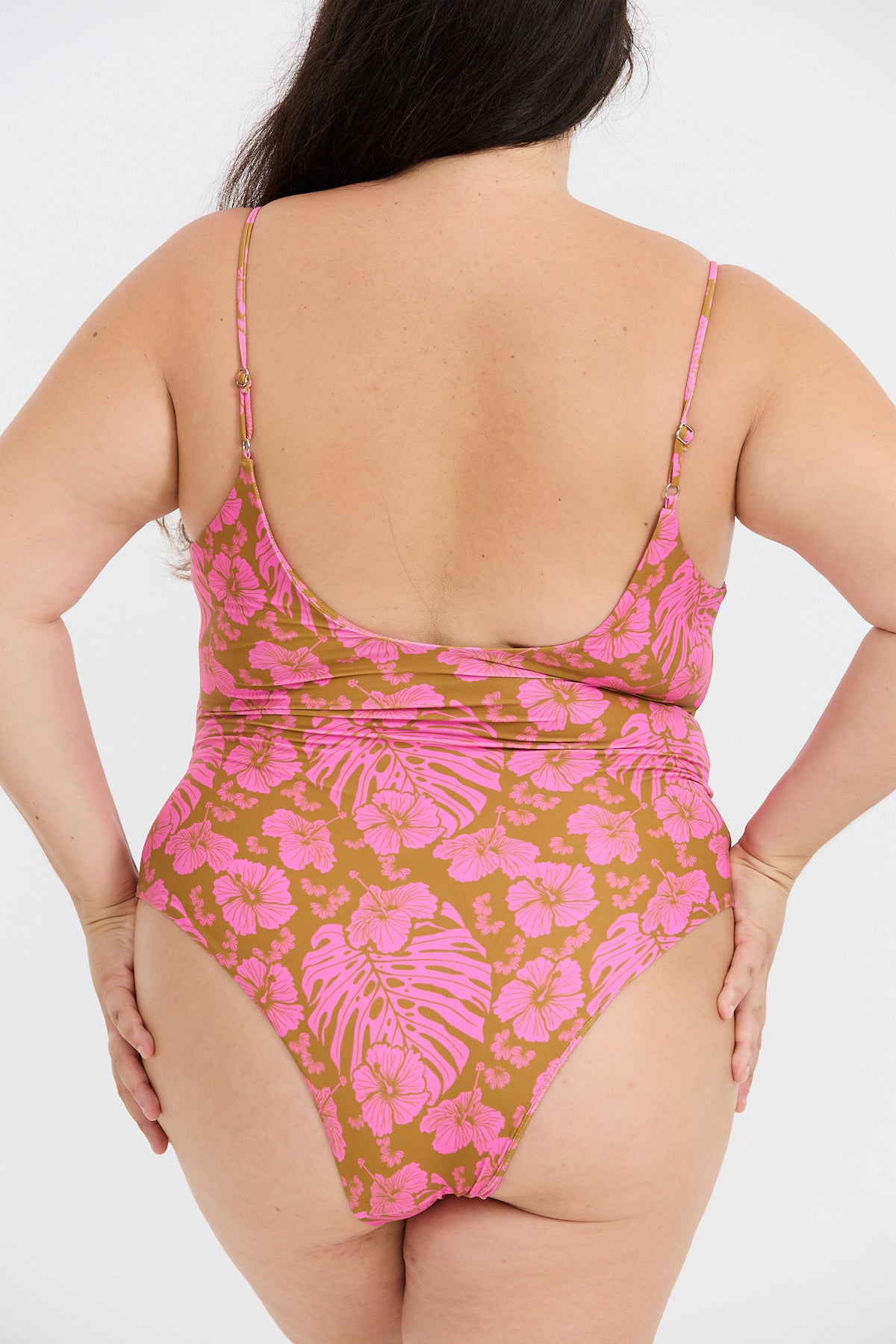 Makenna Curve One Piece - Garden