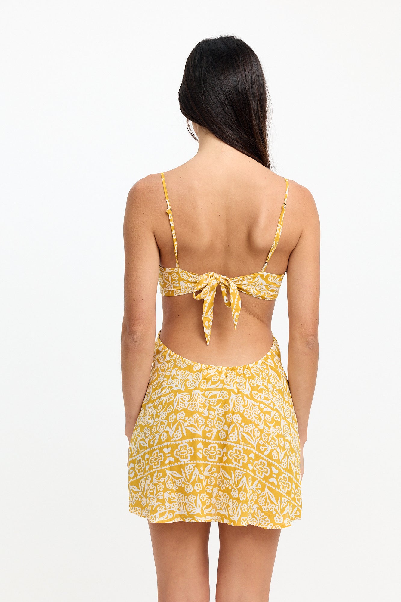 Ibiza Mini Dress - Goldie