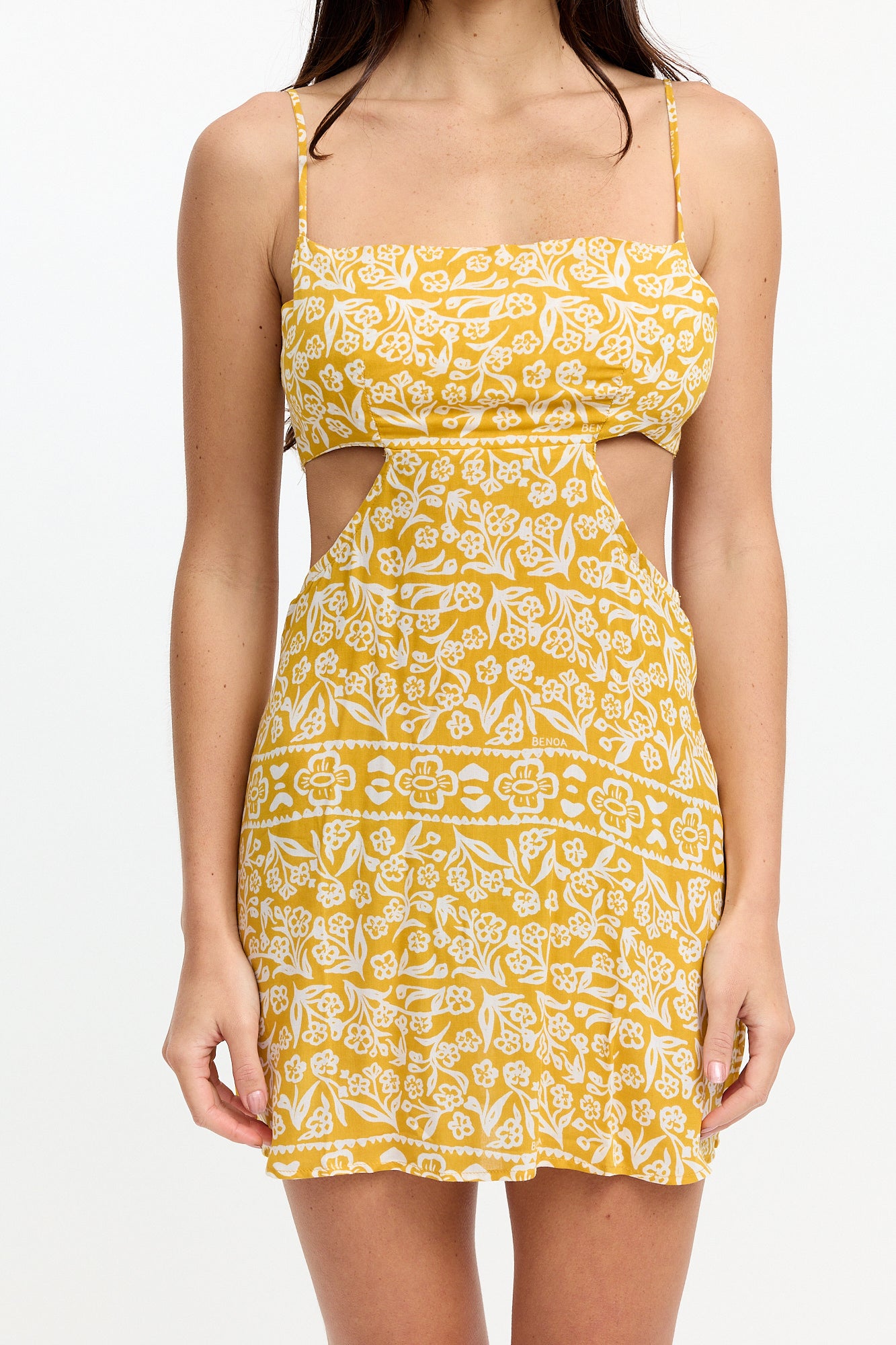Ibiza Mini Dress - Goldie