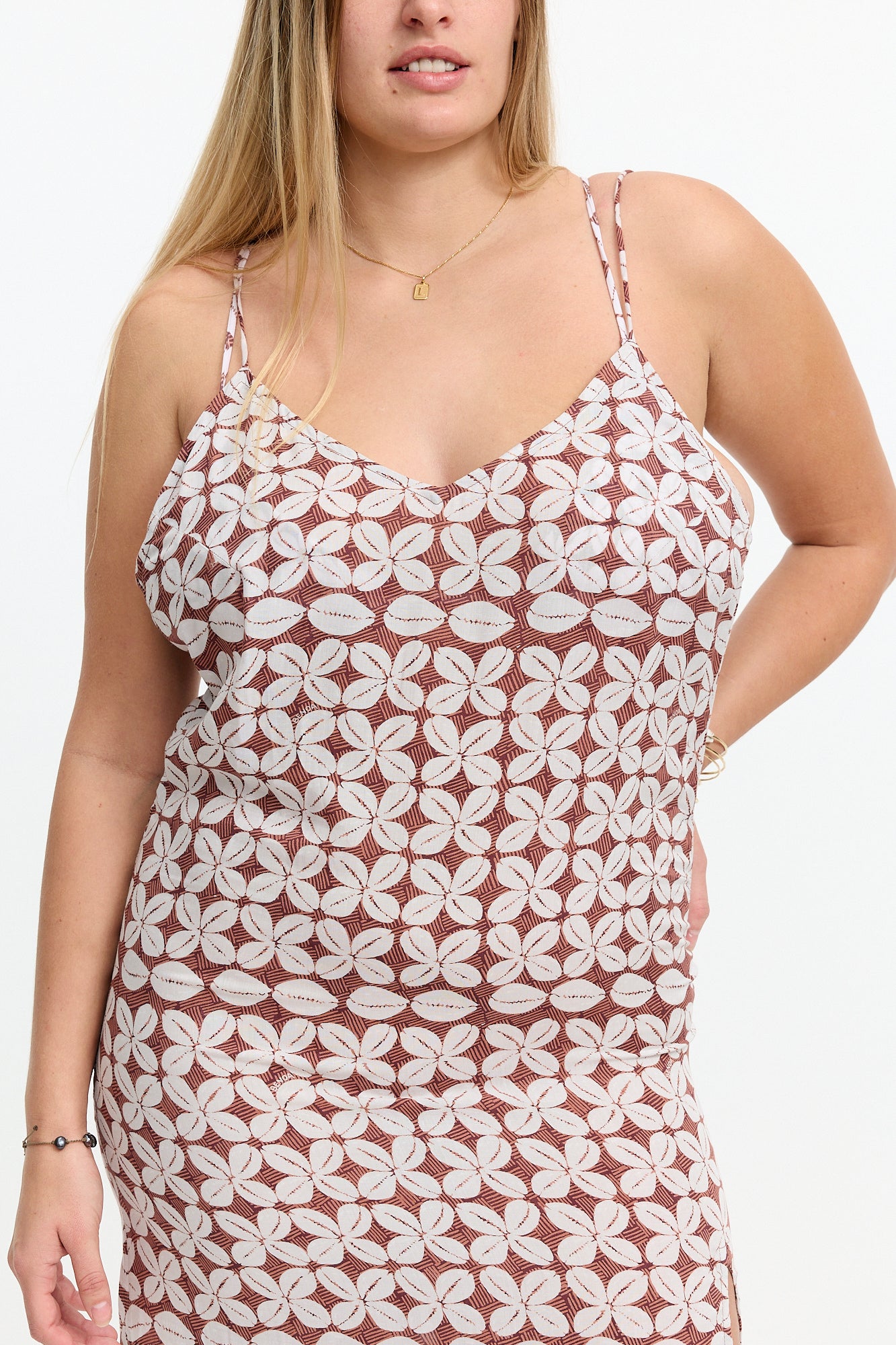 Kahea Maxi Dress 2.0 - Cowrie Basket