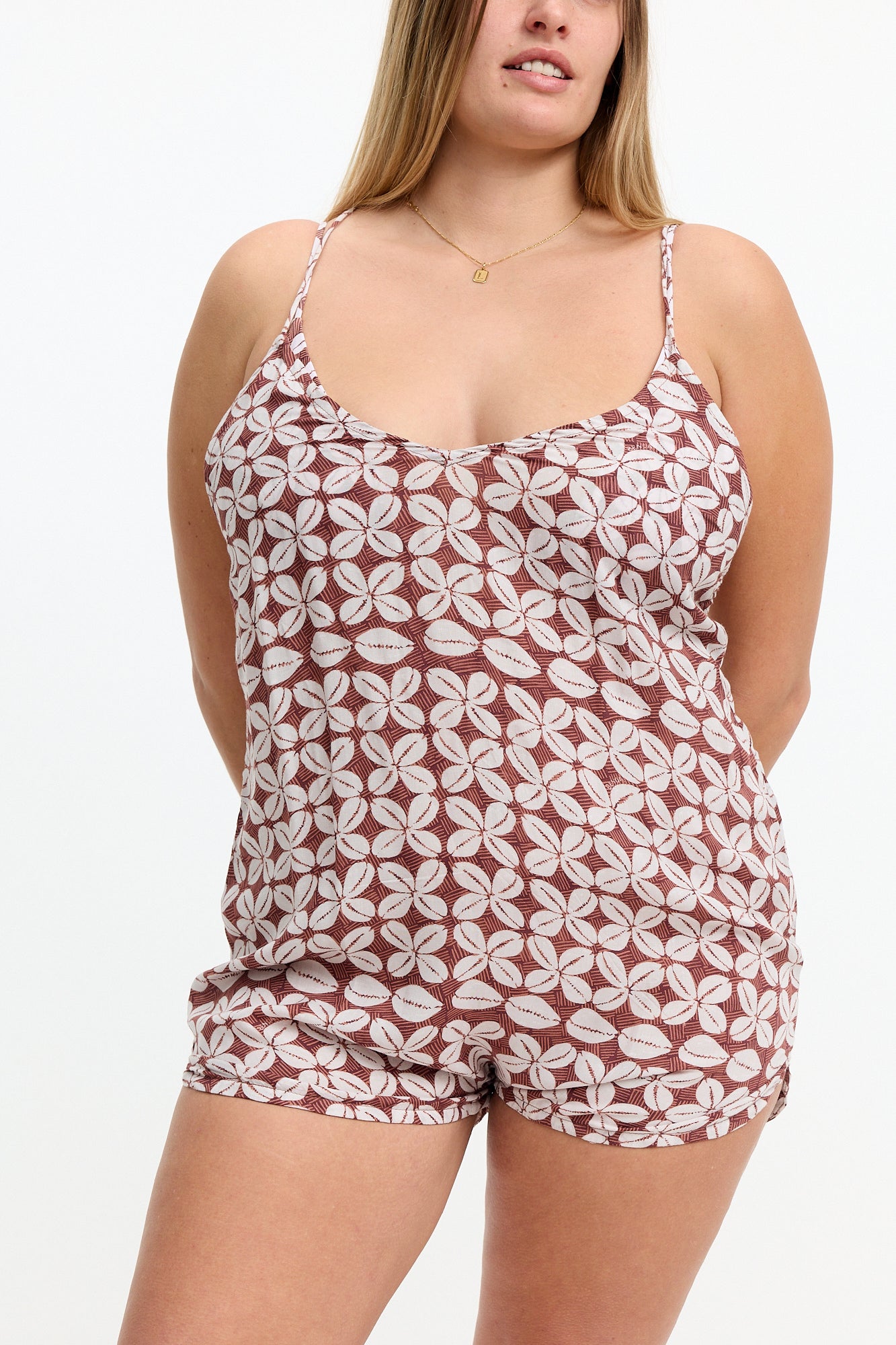 May Romper - Cowrie Basket