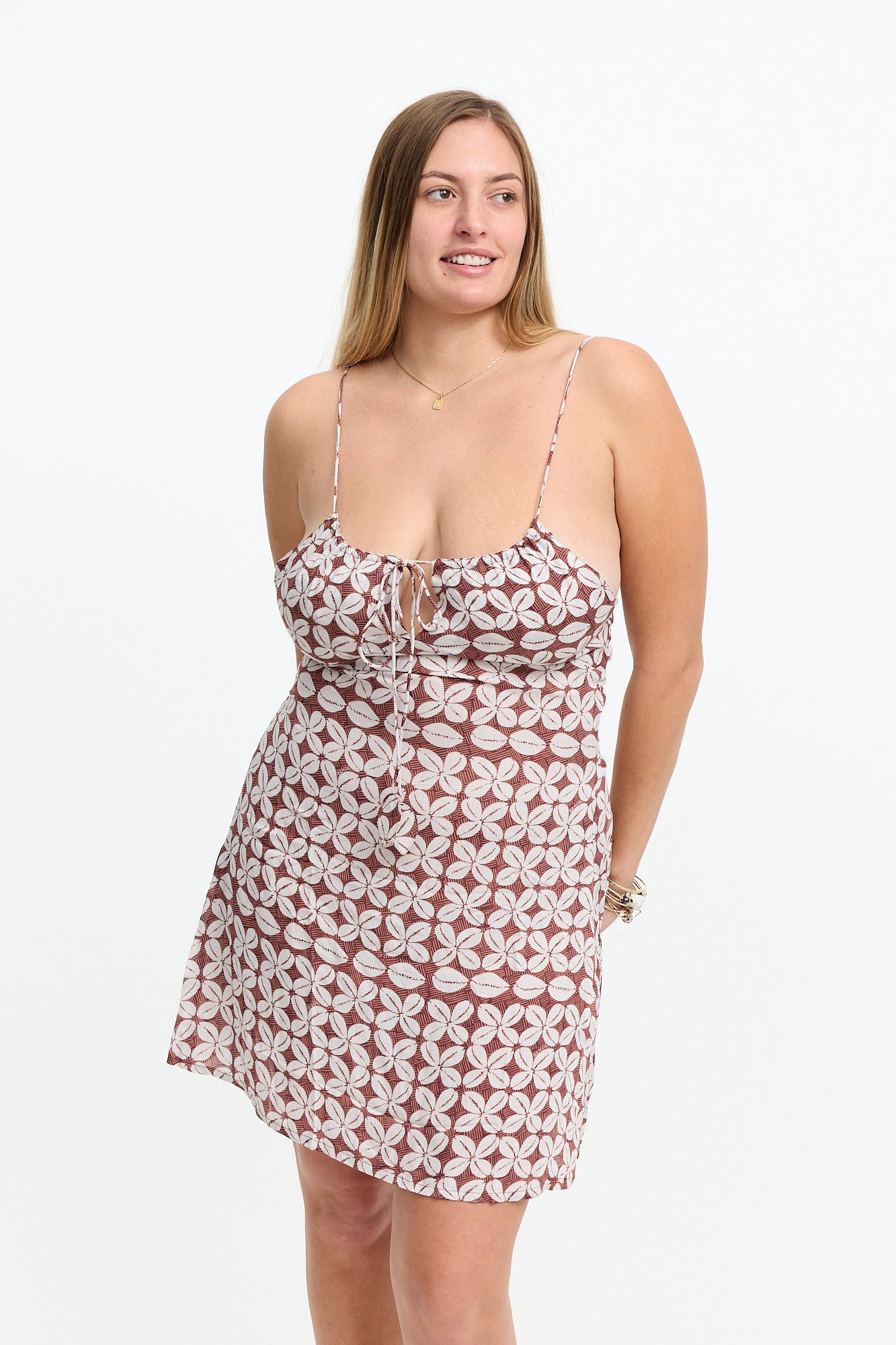 Jaden Mini Dress 2.0 - Cowrie Basket