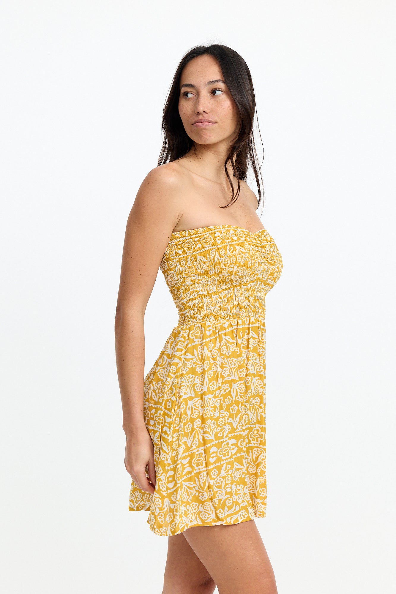 Caitie Mini Dress 2.0 - Goldie