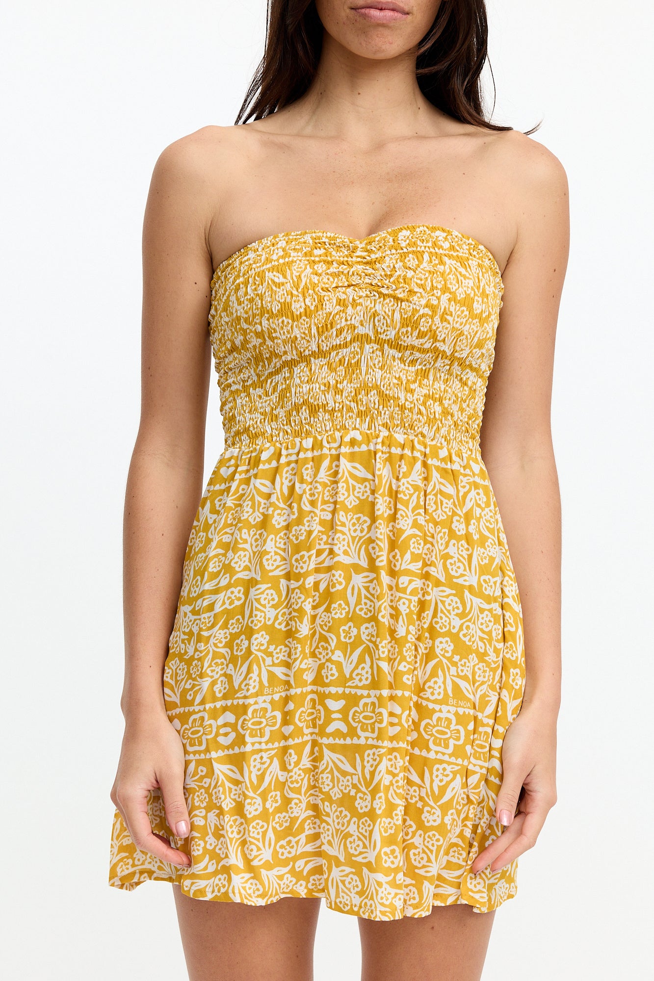 Caitie Mini Dress 2.0 - Goldie