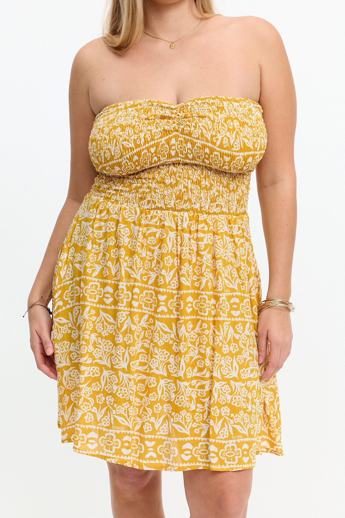 Caitie Mini Dress 2.0 - Goldie