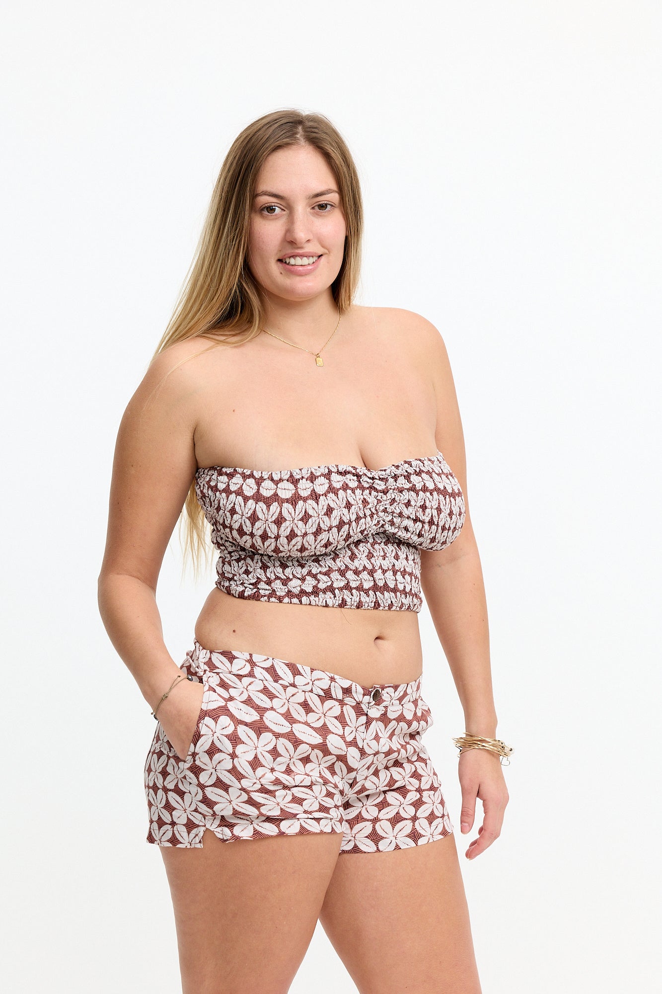 Namika Tube Top - Cowrie Basket