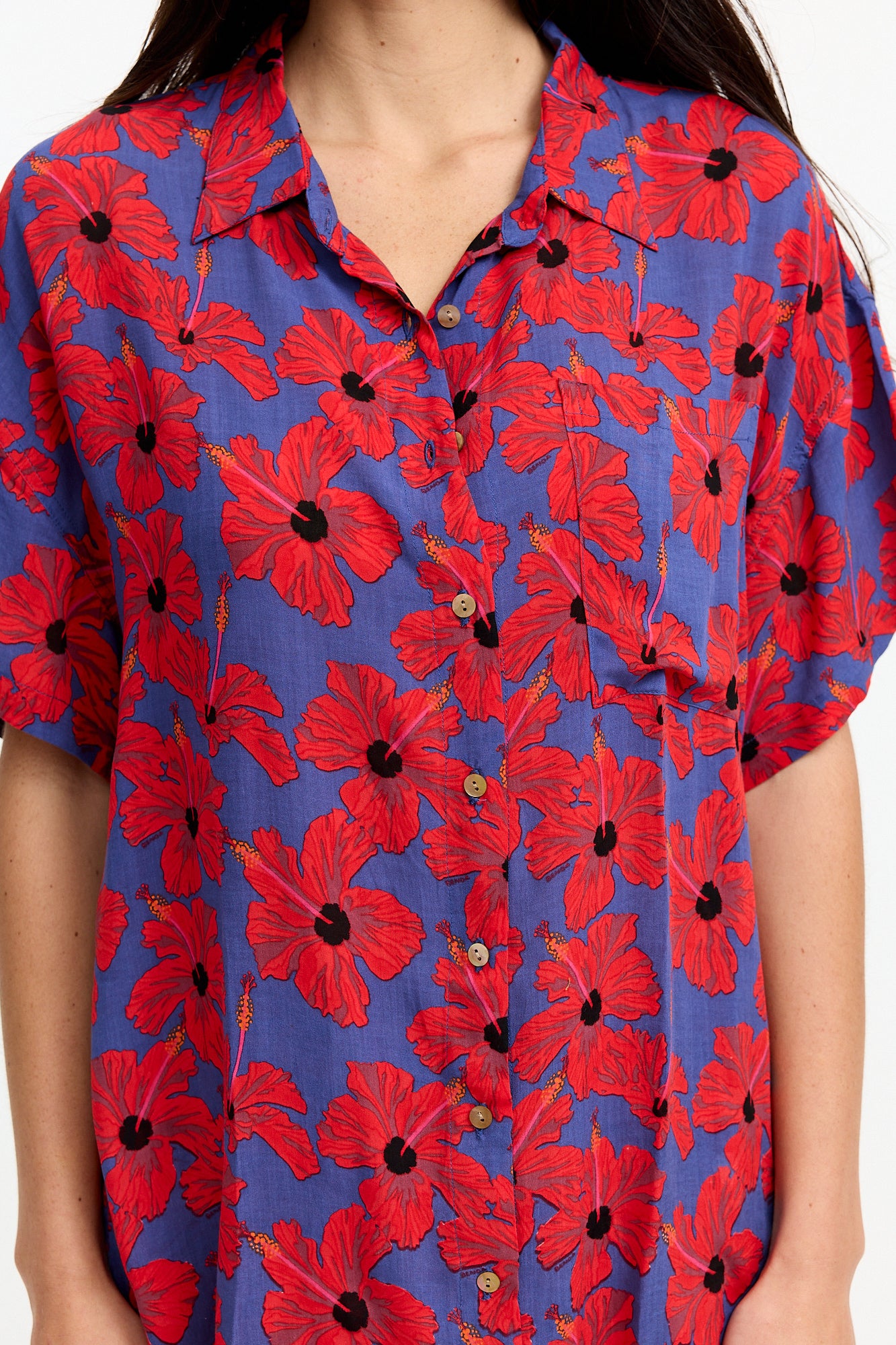 Aloha Shirt Dress - Velzy
