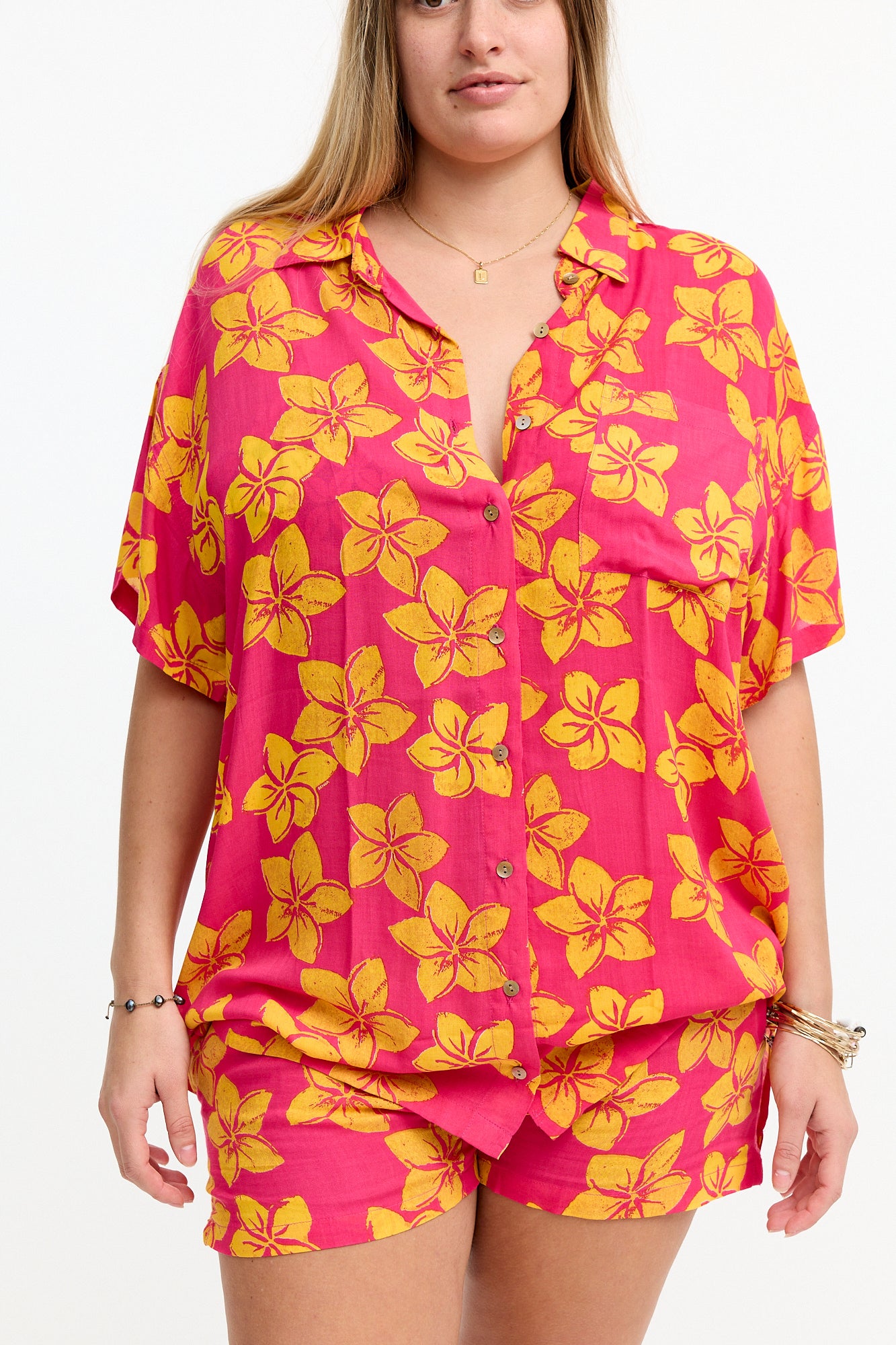 Aloha Shirt Dress - Spring