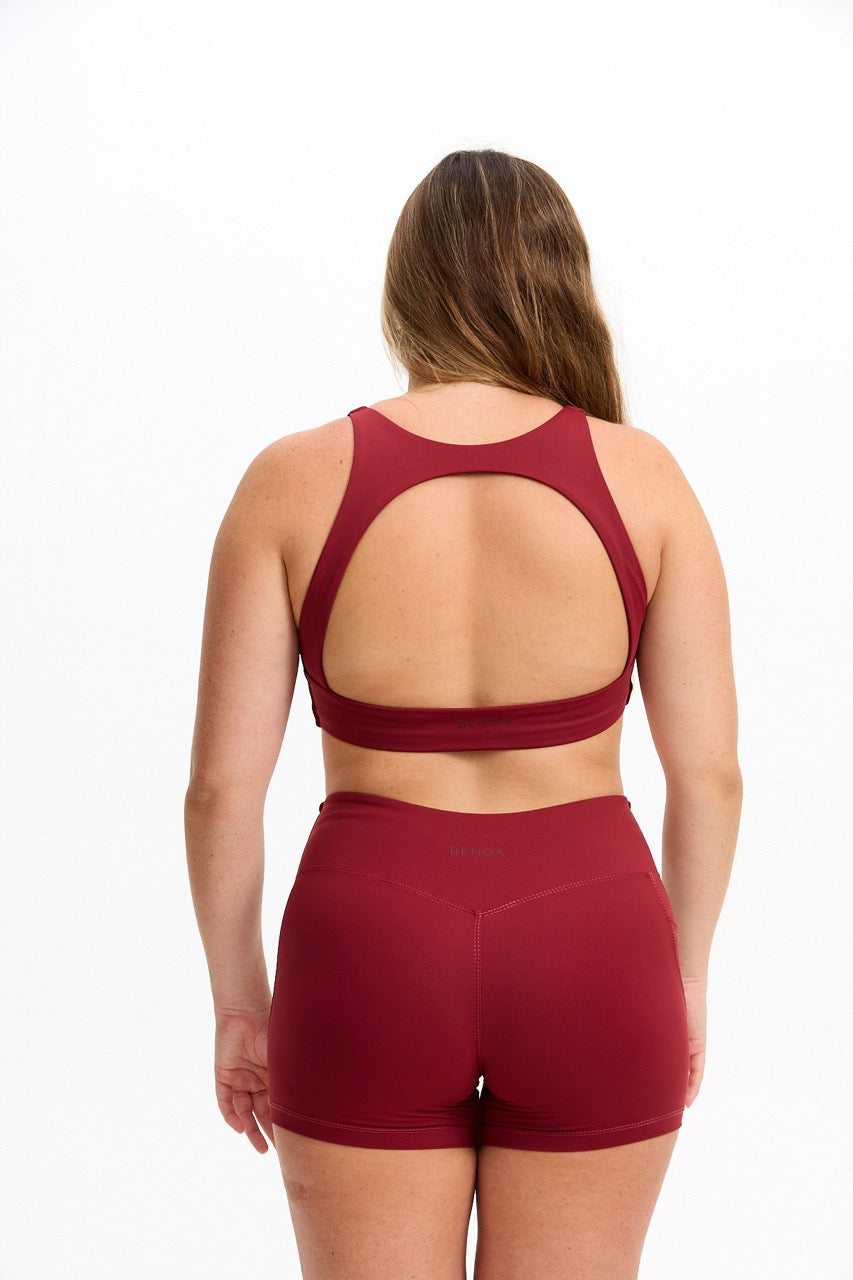 2.5" Booty Short - Cherry