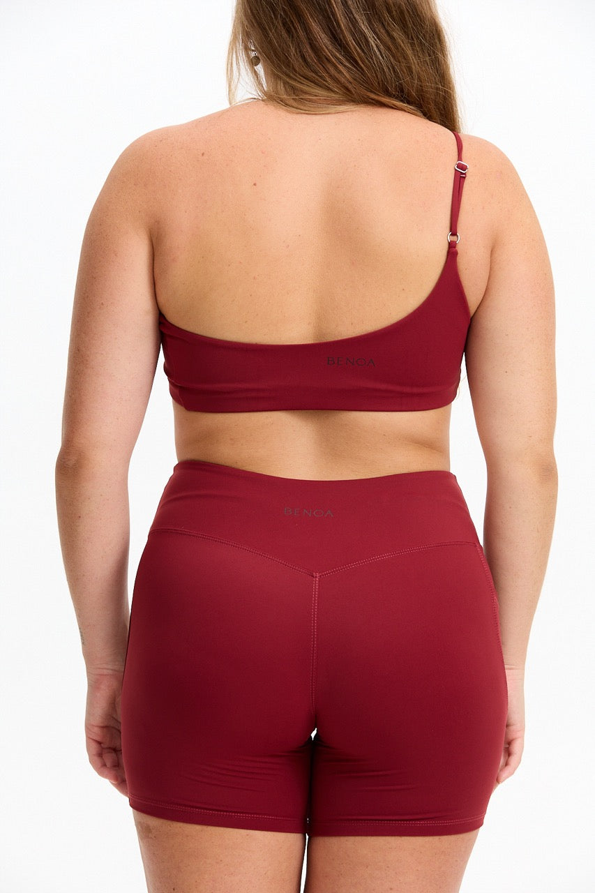 4" Biker Short - Cherry