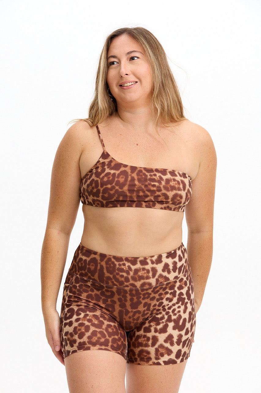 4" Biker Short - Sahara