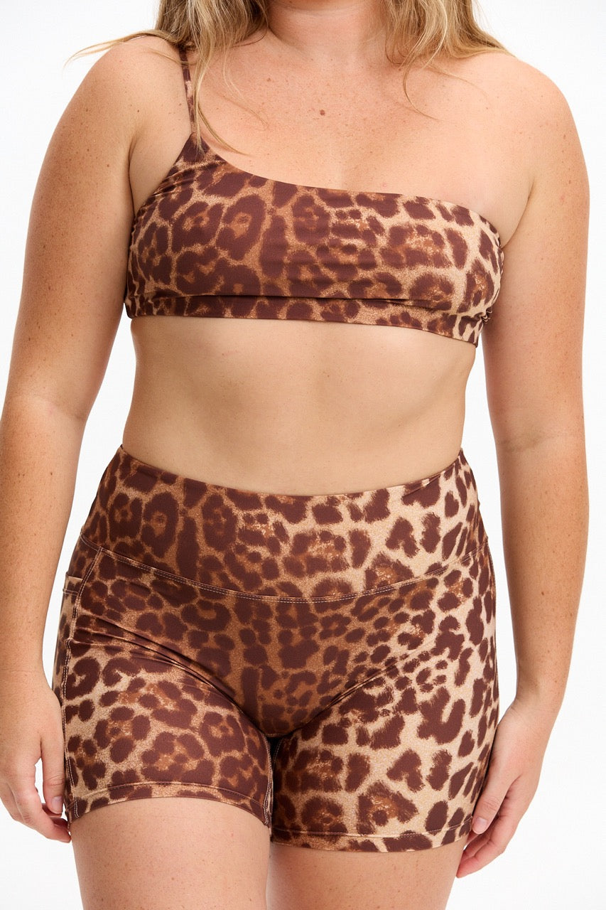 4" Biker Short - Sahara