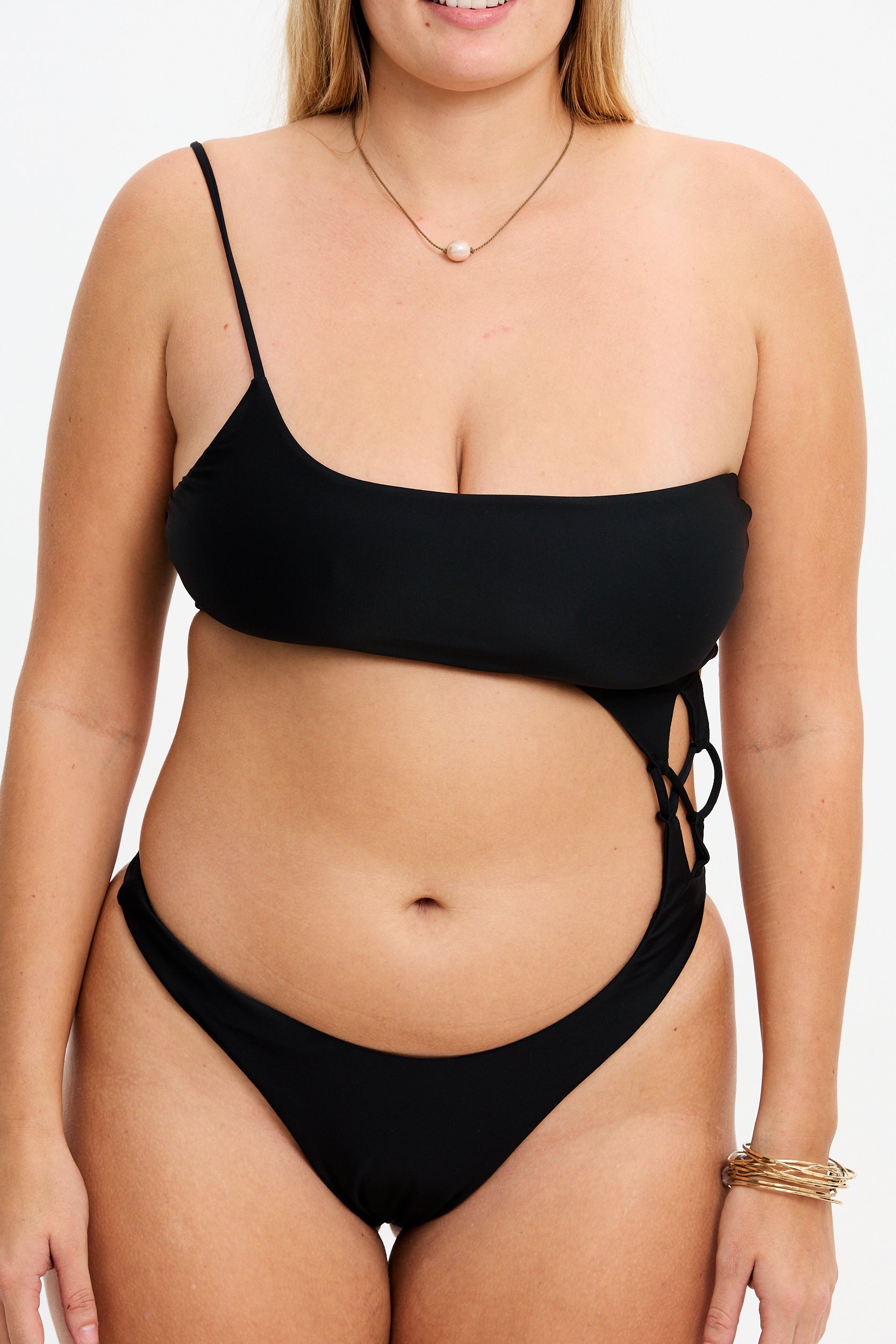 Maldives One Piece - Black