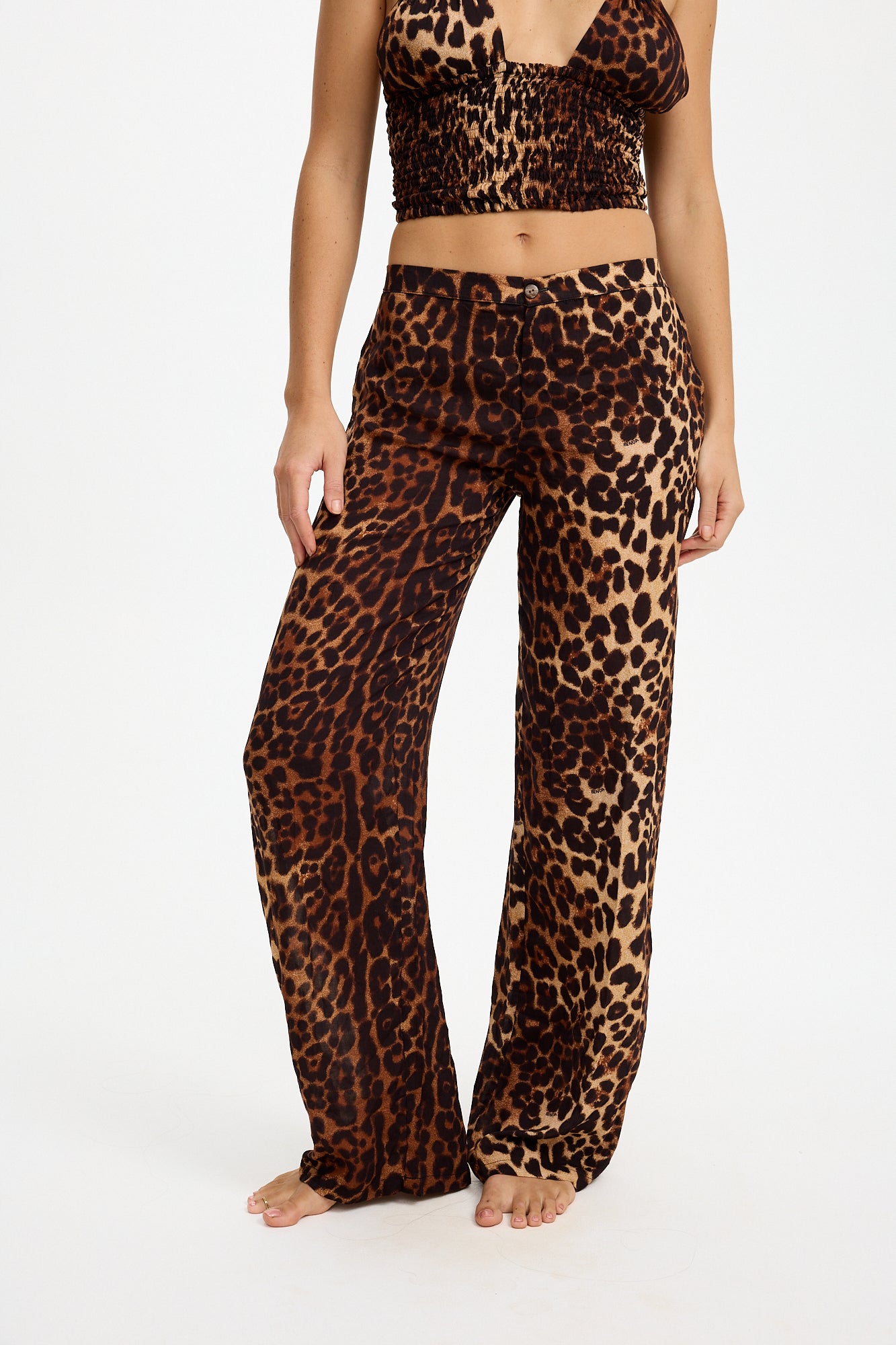 Coco Pants - Digital Leopard