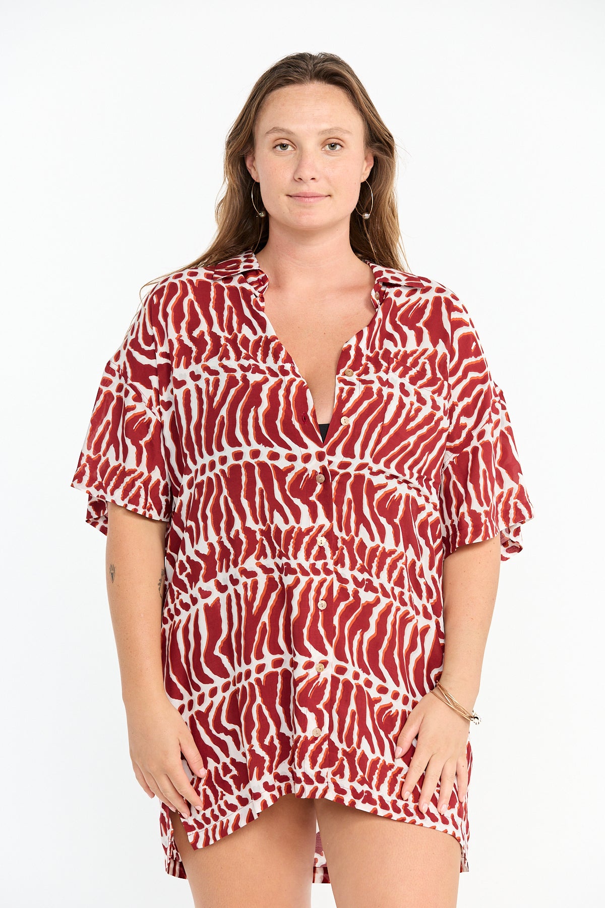 Aloha Shirt Dress - Miter