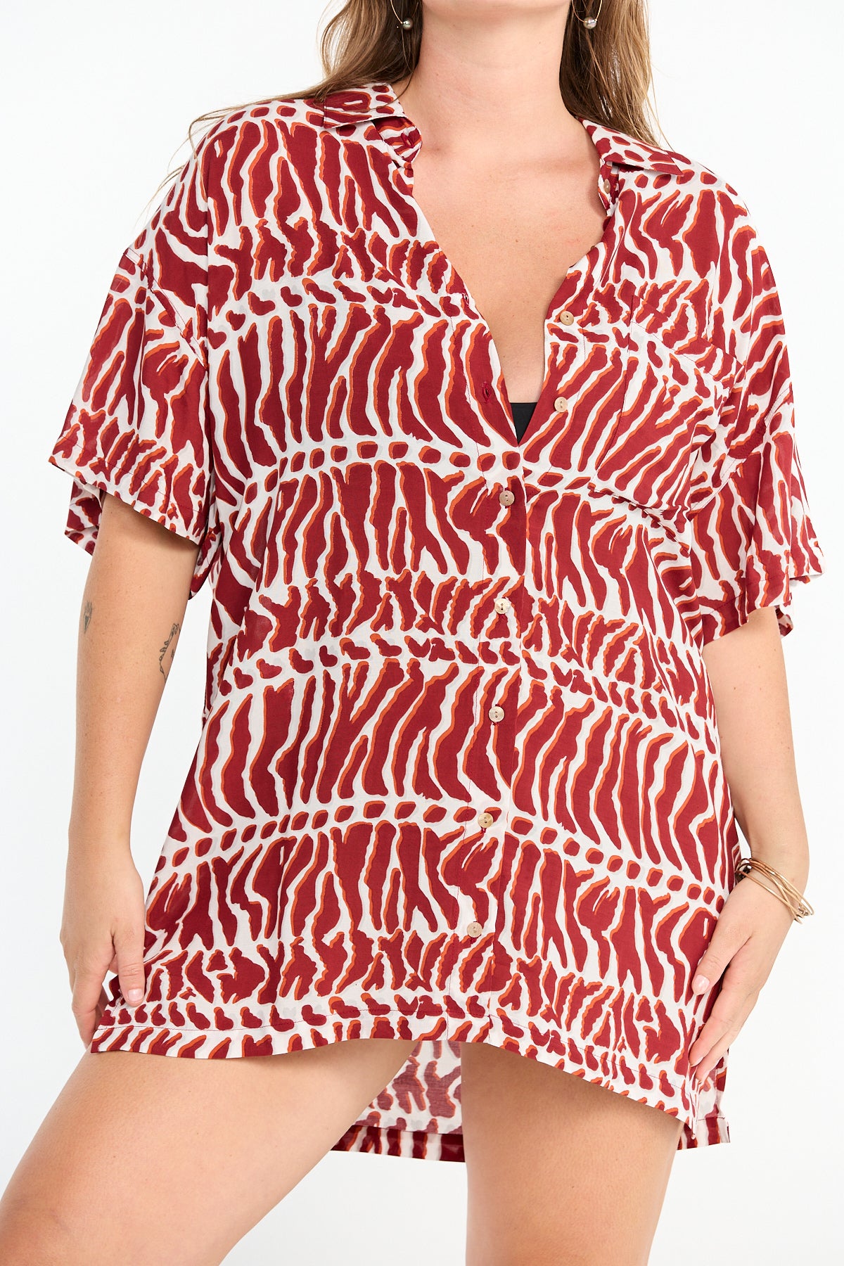 Aloha Shirt Dress - Miter