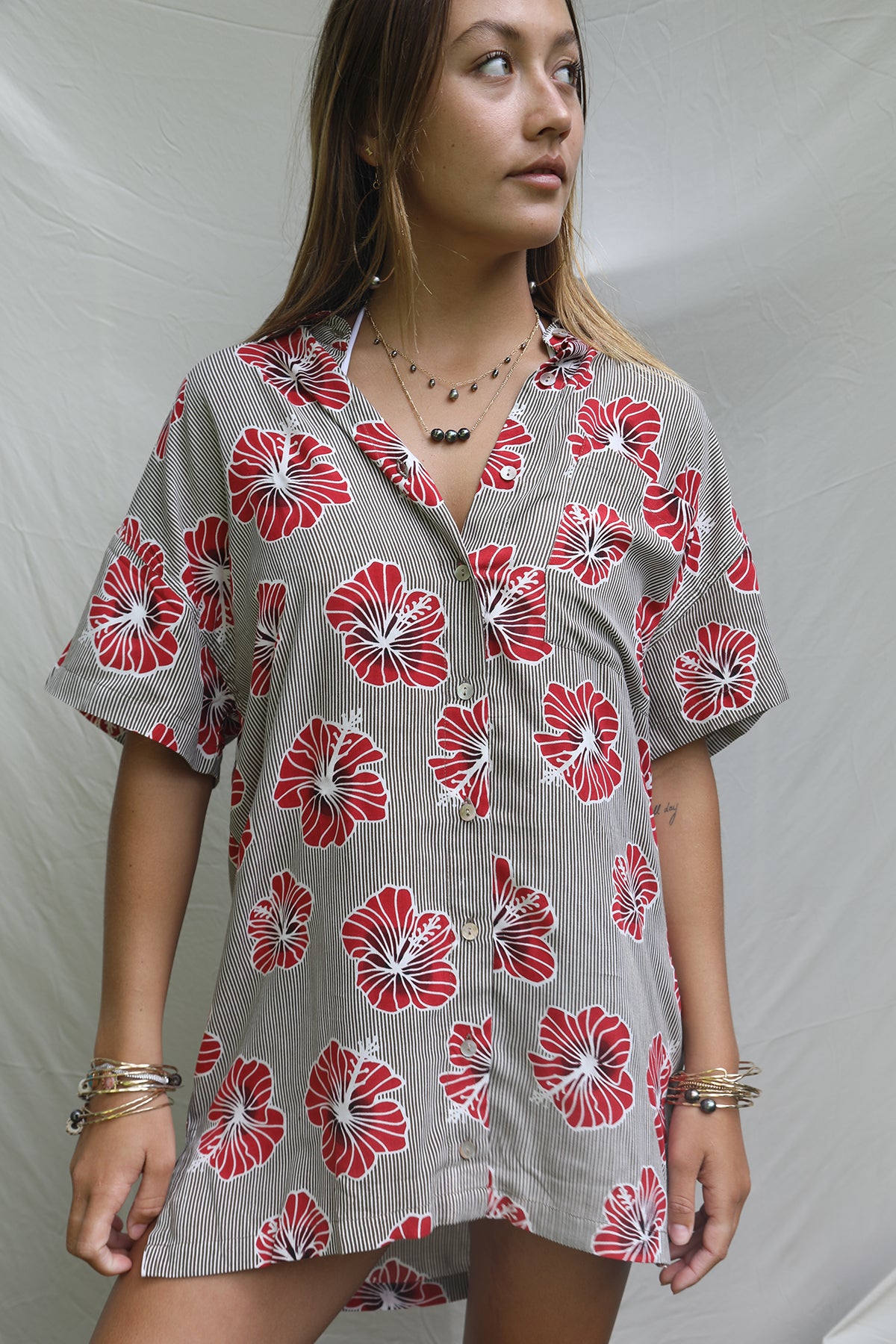 Bday Exclusive - Aloha Shirt Dress - Hapa