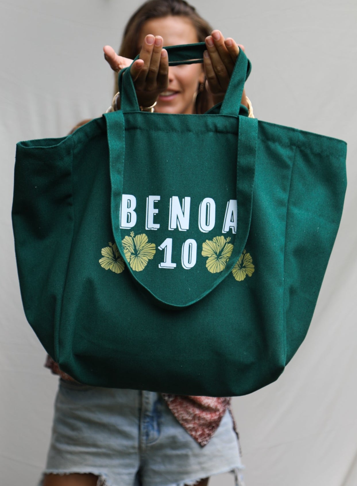 Bday Exclusive - "BENOA 10" Large Tote Bag