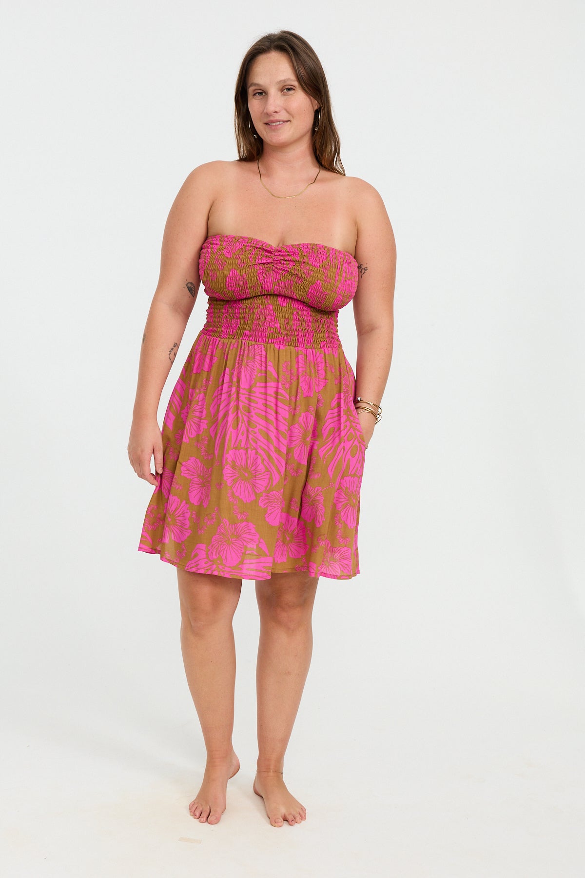 Caitie Mini Dress - Garden