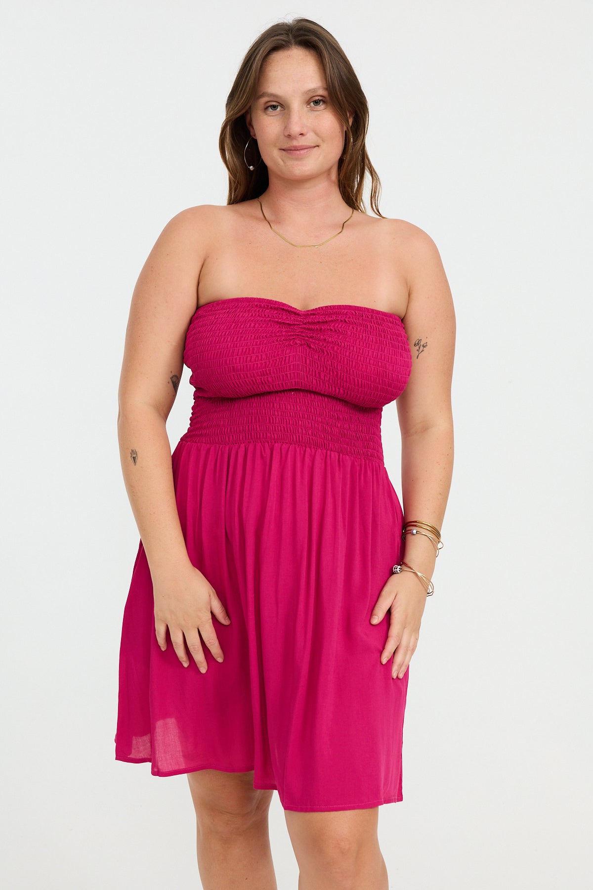 Caitie Mini Dress - Ginger
