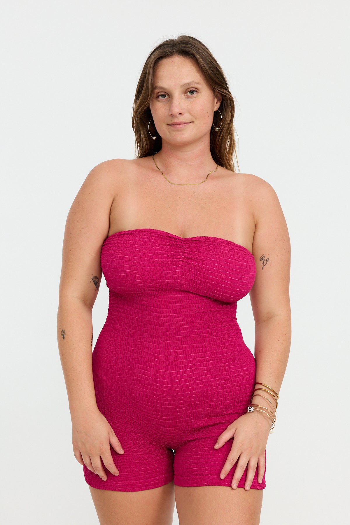 Serena Romper - Ginger