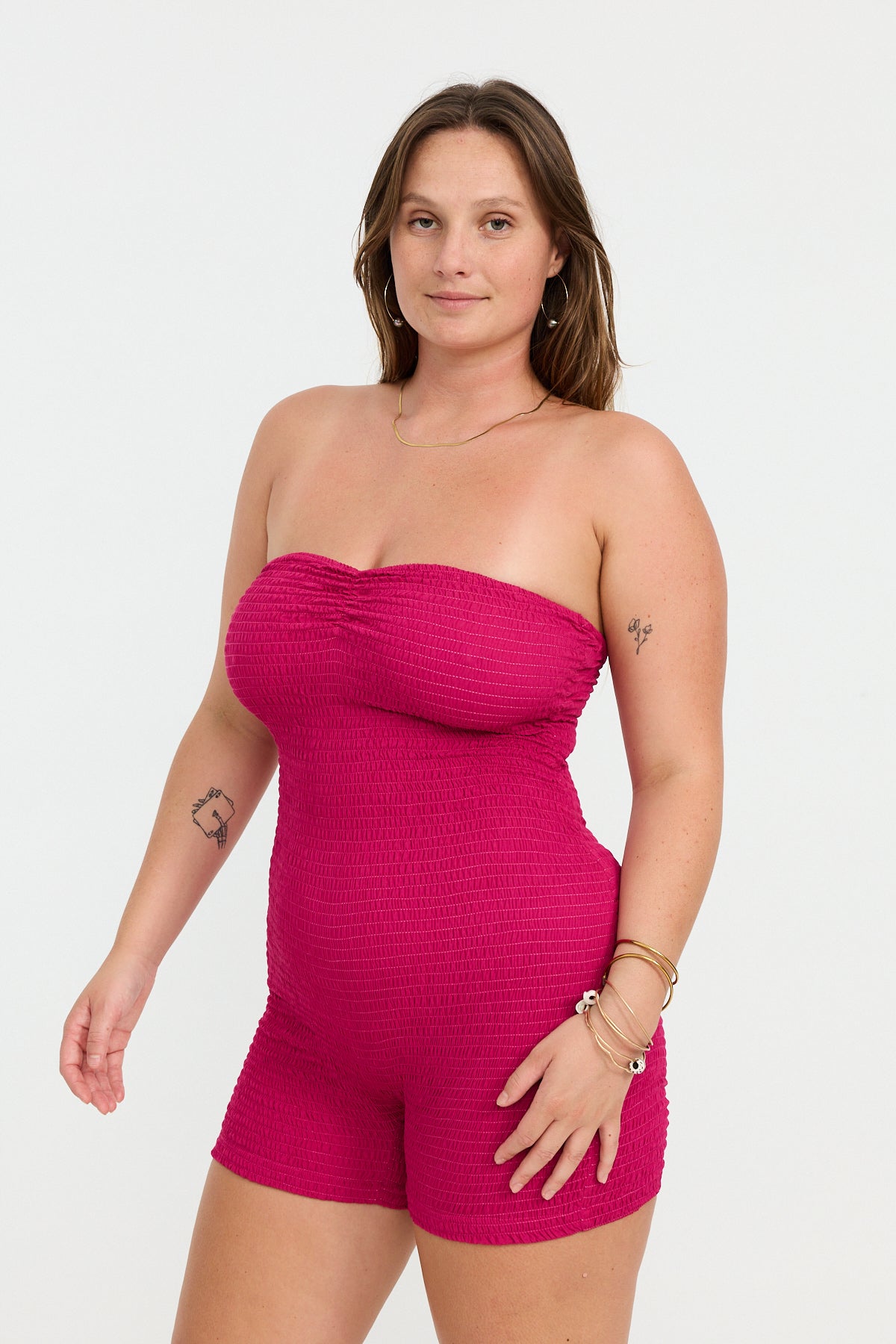Serena Romper - Ginger