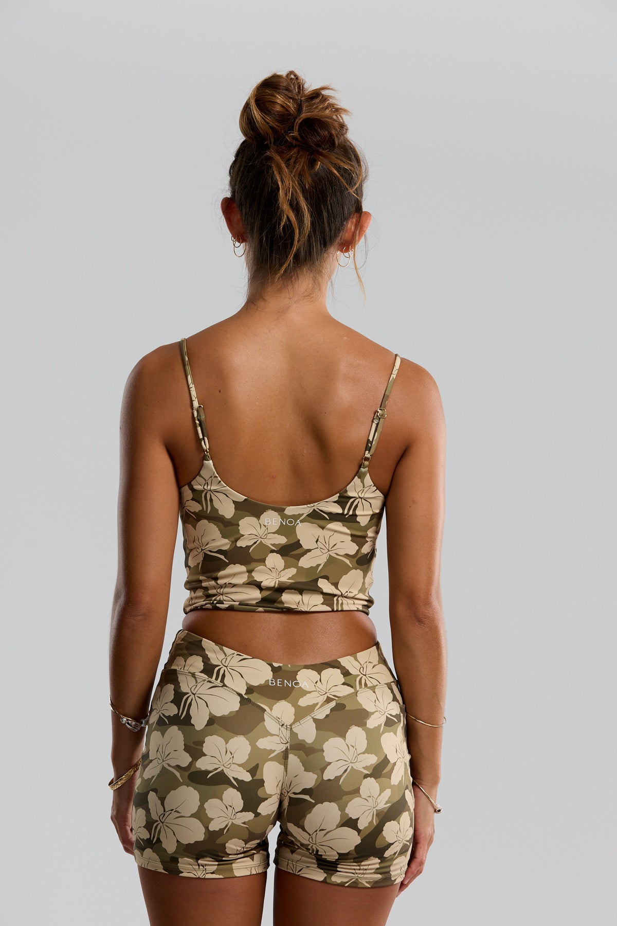 Everywhere Active Tank - Camo Ginger